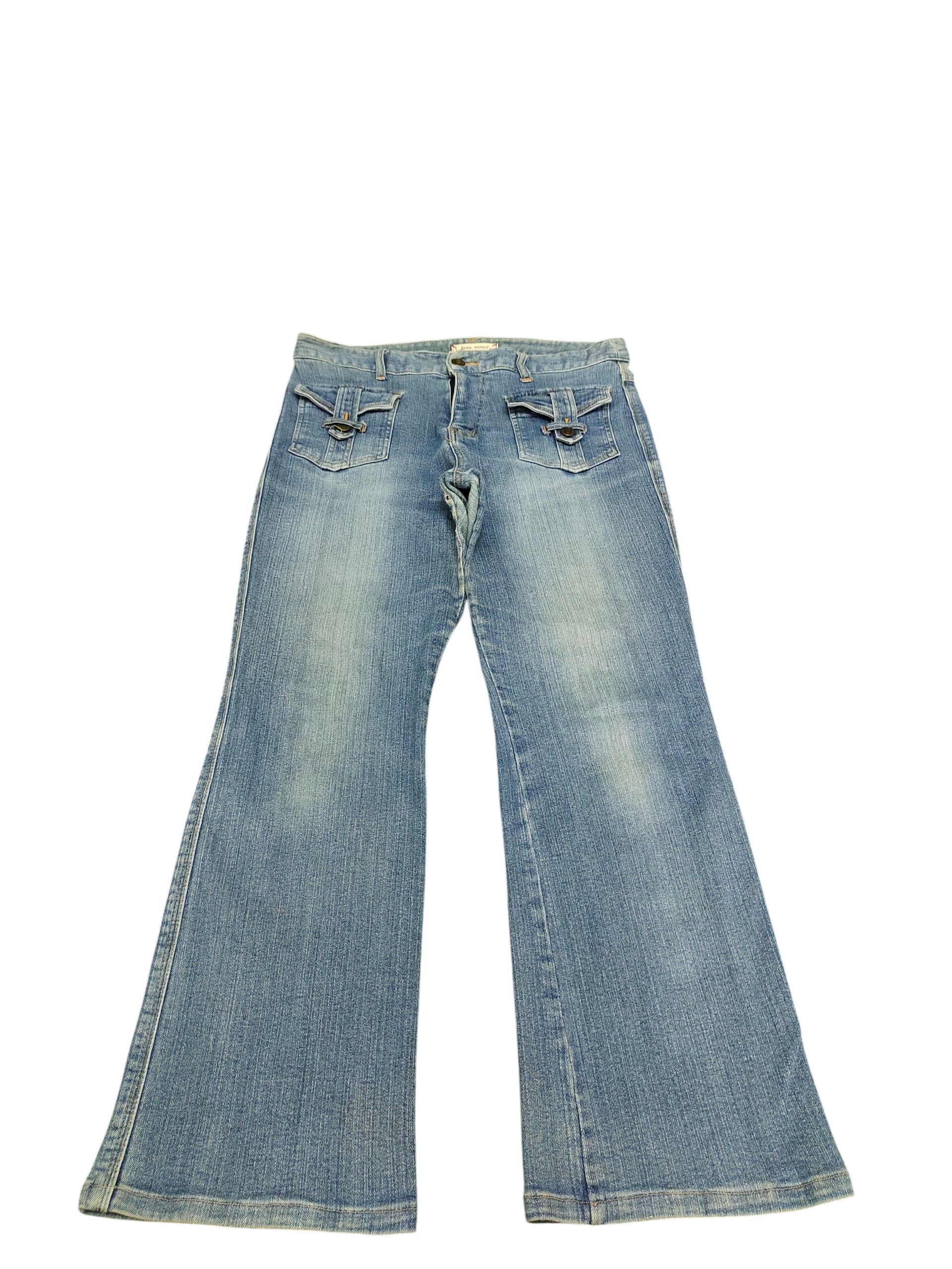 If Six Was Nine Flare Jeans Forty Second Japan Distress Denim Bootcut Size US 30 / EU 46 - 2 Thumbnail