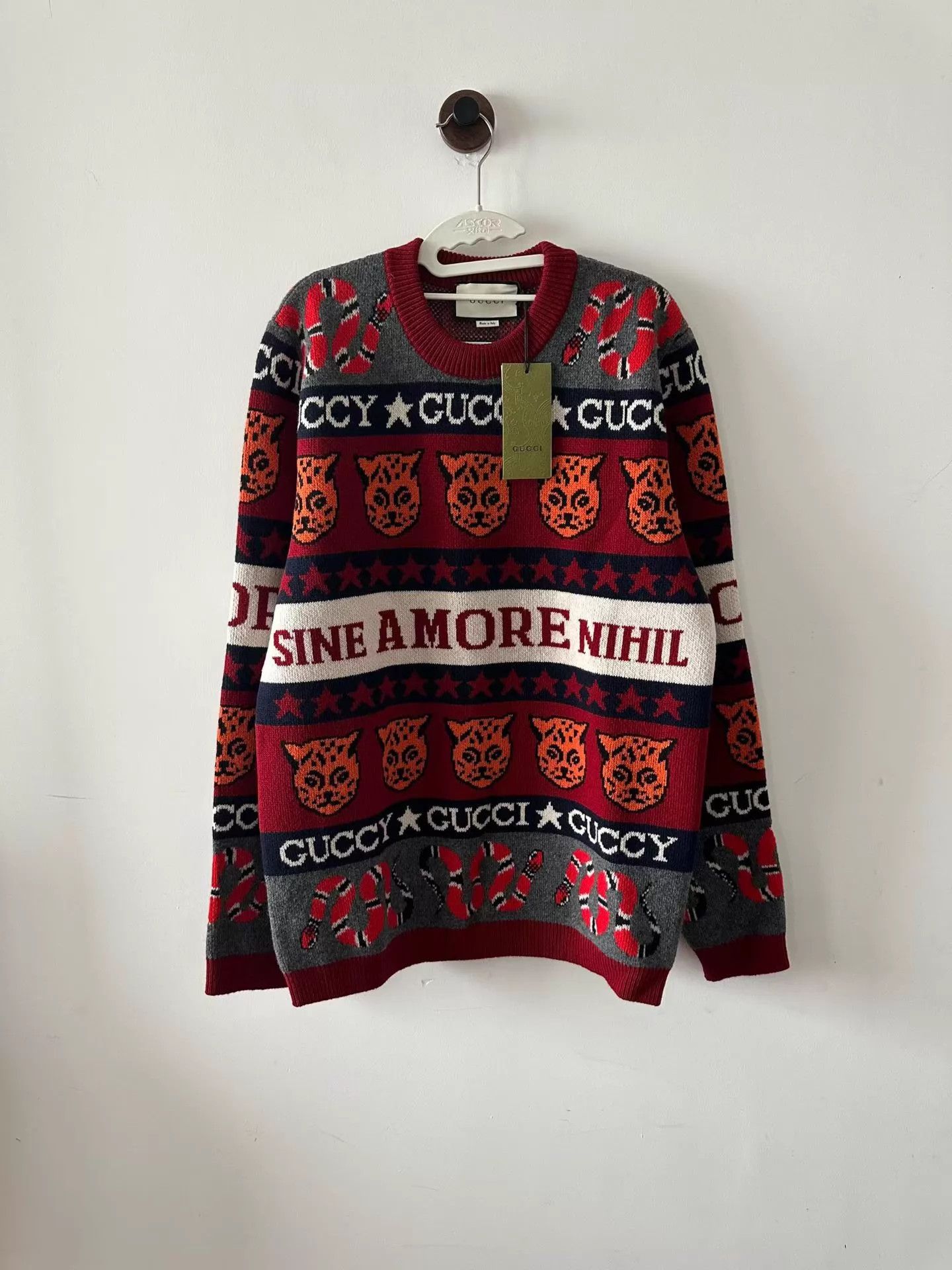 Gucci Gucci Multi-Element Sweater Size S New Size US S / EU 44-46 / 1 - 1 Thumbnail