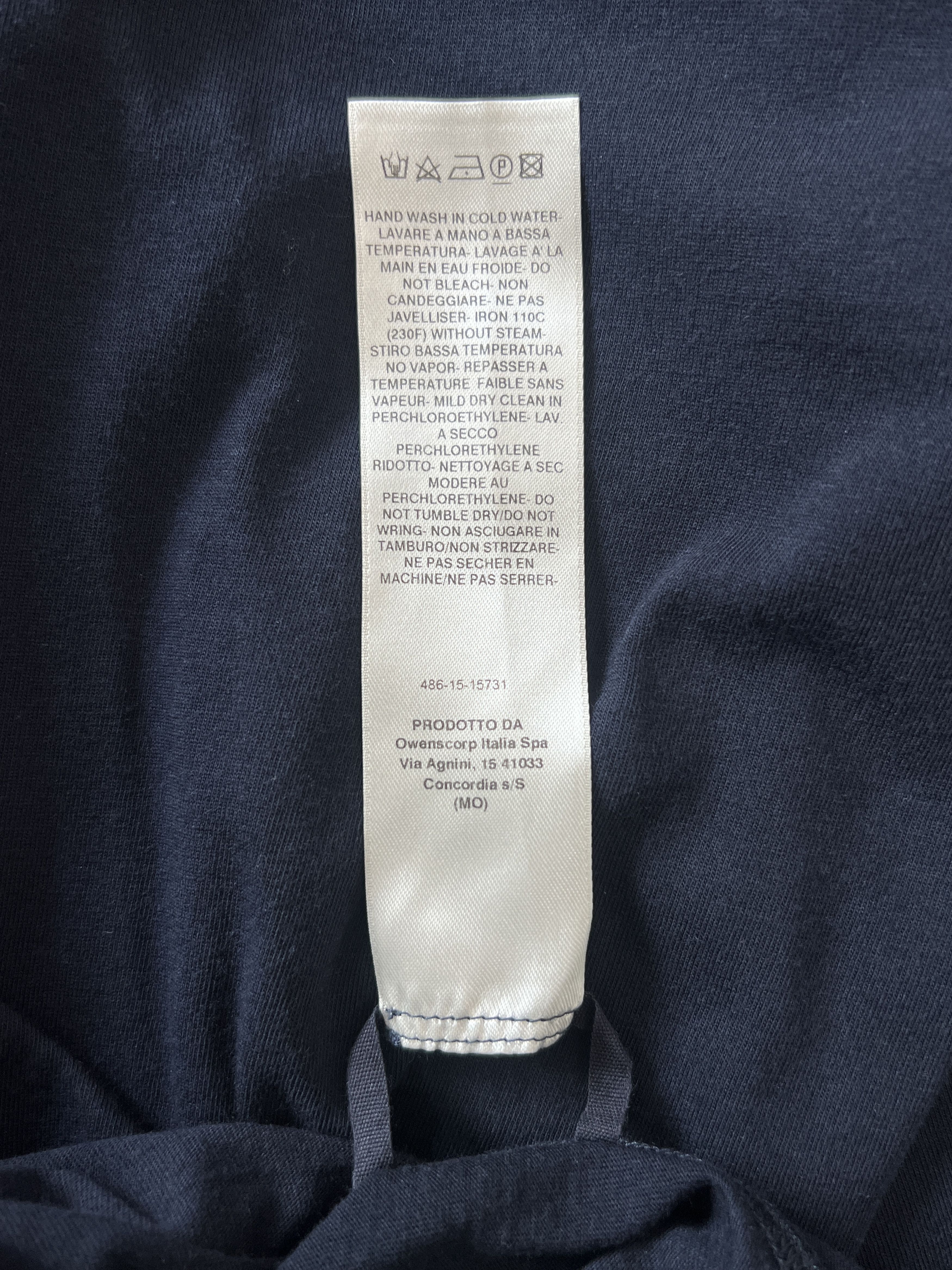 Rick Owens Rick Owens Lapis Blue Level Tee M Size US M / EU 48-50 / 2 - 5 Thumbnail