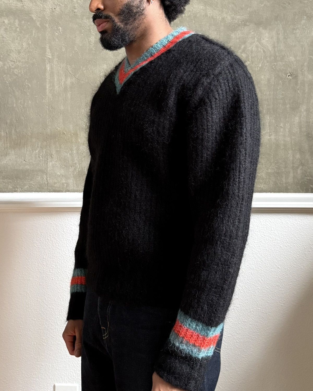 Stussy Hairy Sweater Size US M / EU 48-50 / 2 - 2 Thumbnail