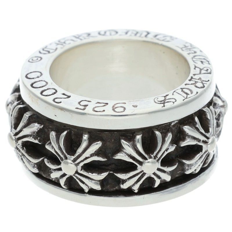 Chrome Hearts Chrome Hearts Spinner Ring Silver CH X Size ONE SIZE - 4 Thumbnail