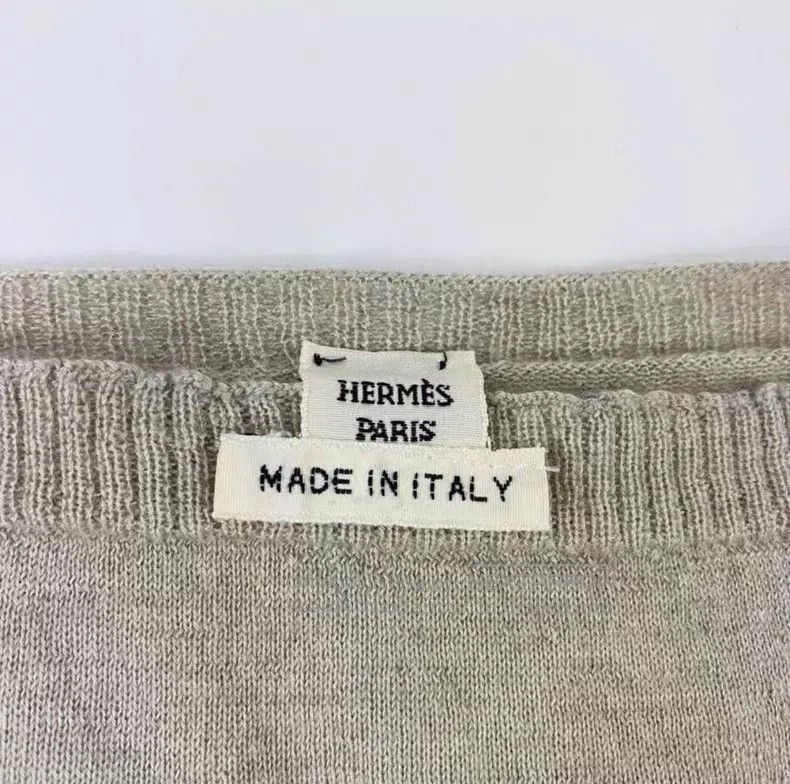 Hermes Hermes One-Shoulder Knit Sweater Size XS / US 0-2 / IT 36-38 - 4 Thumbnail
