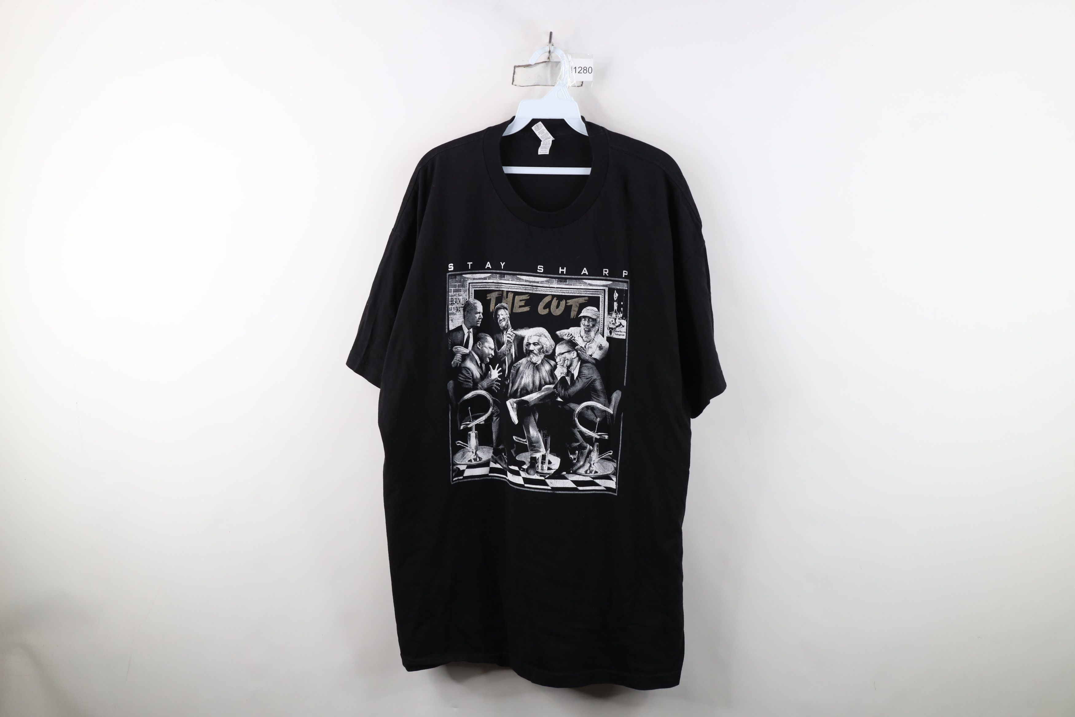 Vintage Streetwear MLK Jr Obama Malcom X Frederick Douglass T-Shirt Size US XXL / EU 58 / 5 - 1 Thumbnail