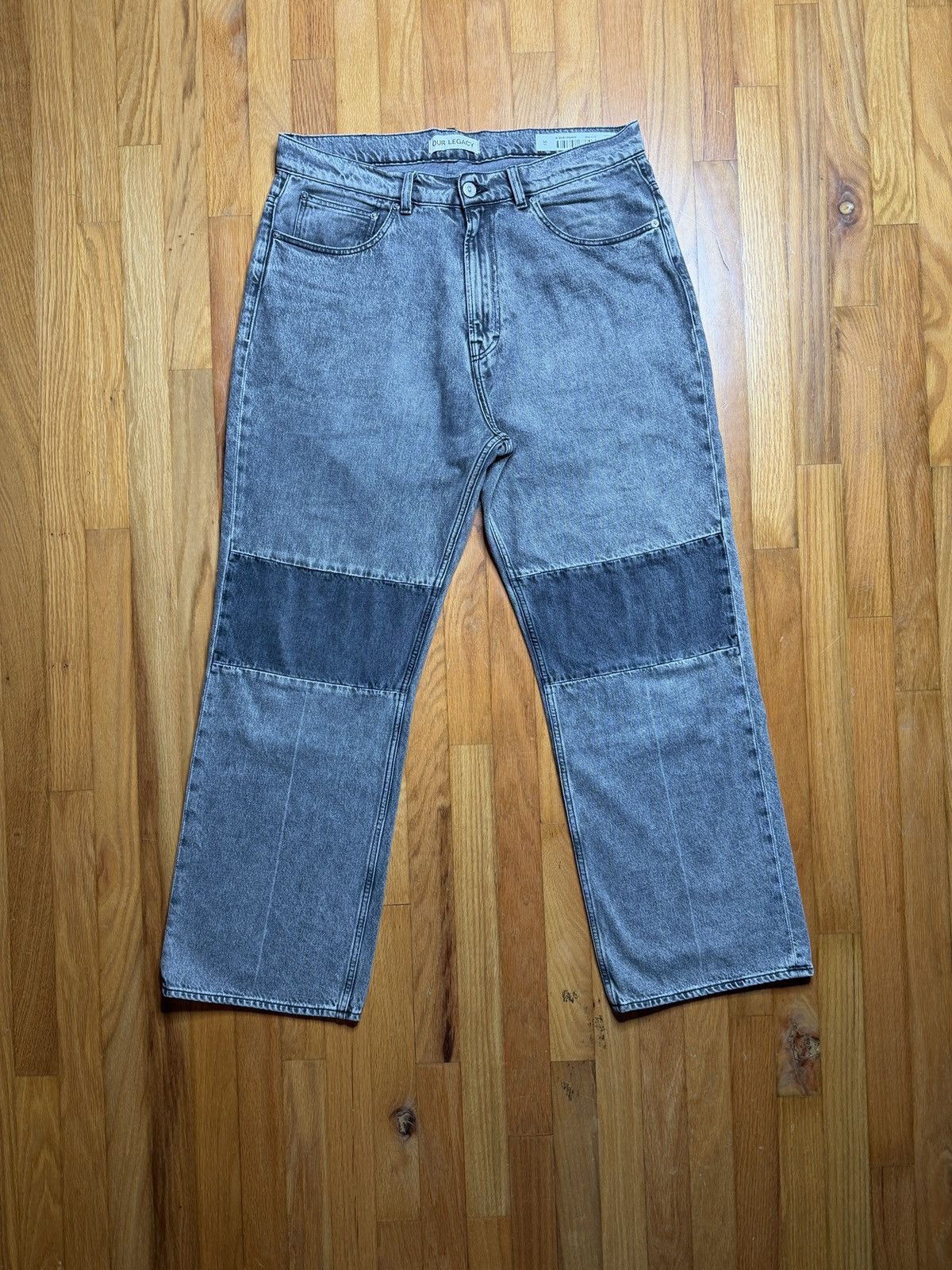 Our Legacy Our Legacy Extended Third Cut Denim Washed Black Size US 36 / EU 52 - 1 Thumbnail