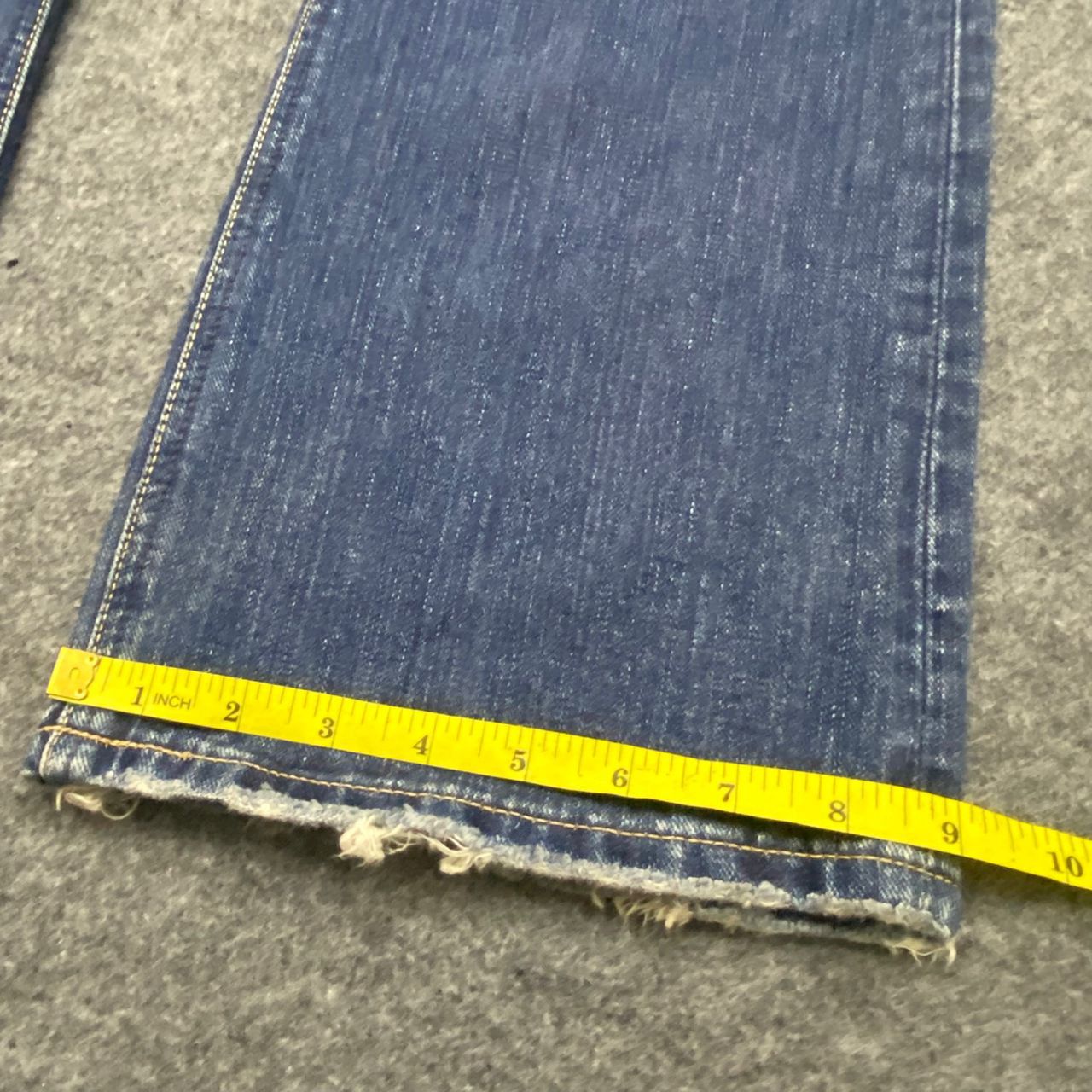 If Six Was Nine 💥Flare💥Vintage Lee Riders Lady Denim Size 32" / US 10 / IT 46 - 8 Thumbnail