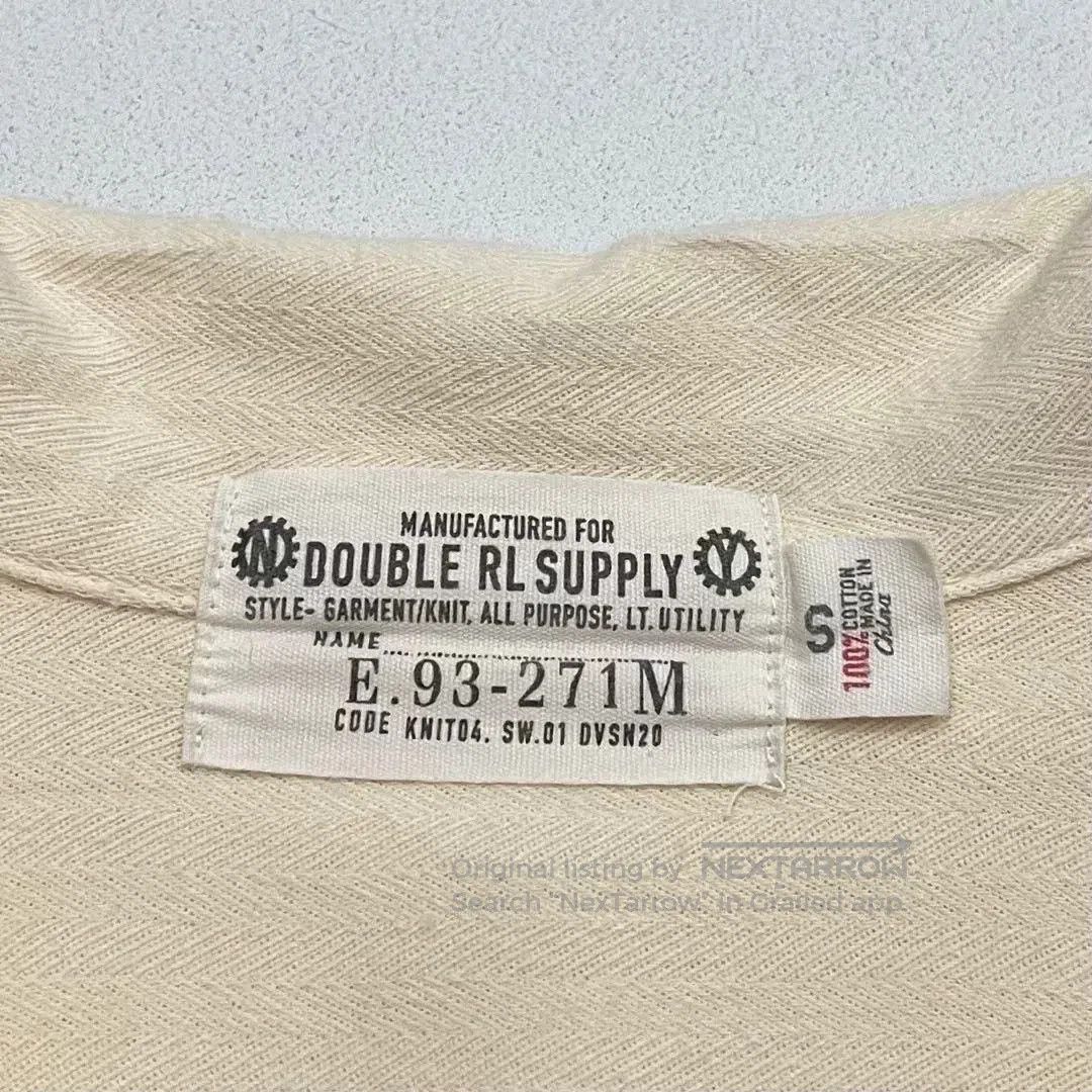 RRL Ralph Lauren RRL Vintage Cuban Collar Herringbone Short Sleeve Shirt S. Size US S / EU 44-46 / 1 - 4 Thumbnail