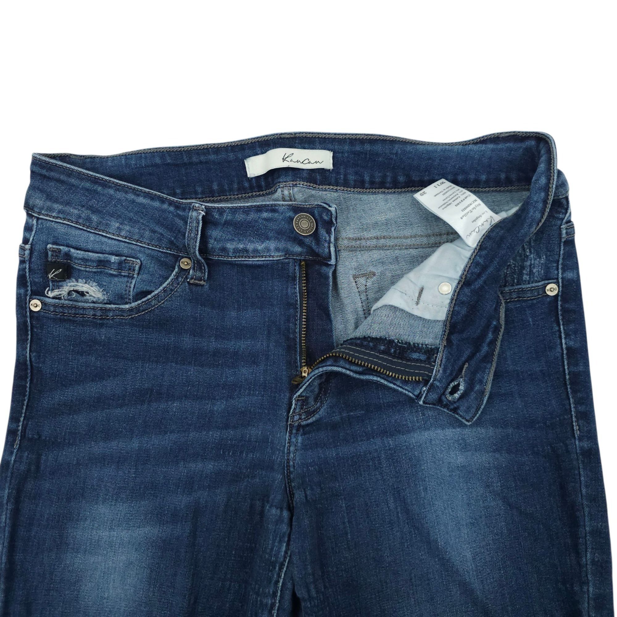 Kancan USA Kancan Skinny Ankle Jeans Womens 11/29 Distressed Ripped Size 30" / US 8 / IT 44 - 7 Thumbnail
