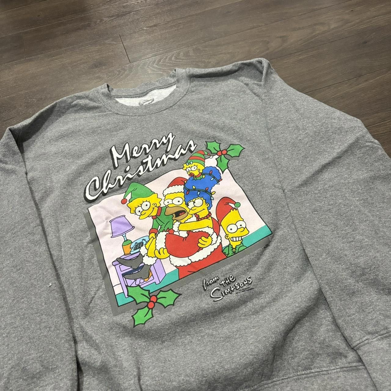 The Simpsons the simpsons merry Christmas crewneck sweatshirt M Size US M / EU 48-50 / 2 - 2 Thumbnail