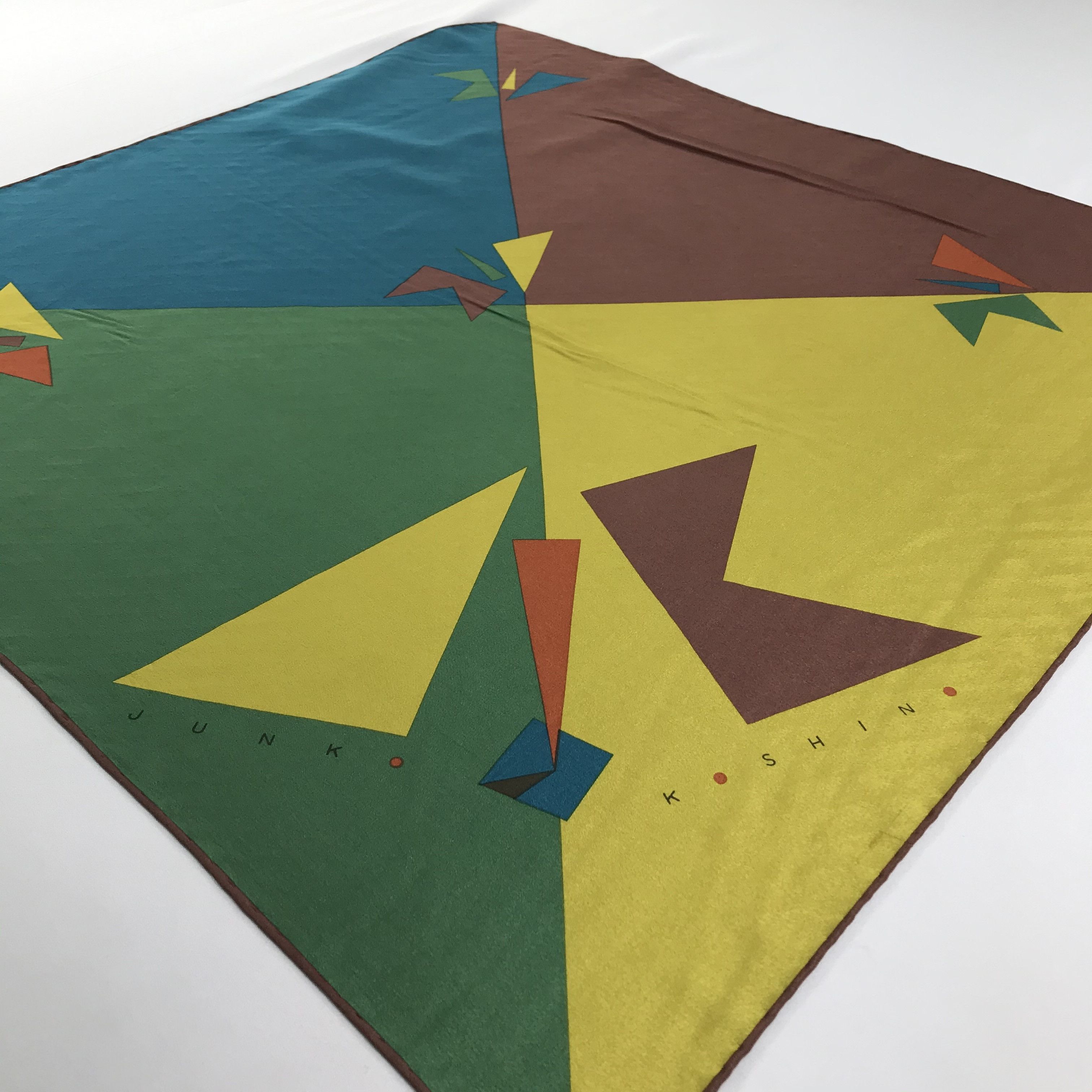 Vintage Vintage Junko Koshino Silk Scarf Size ONE SIZE - 3 Thumbnail