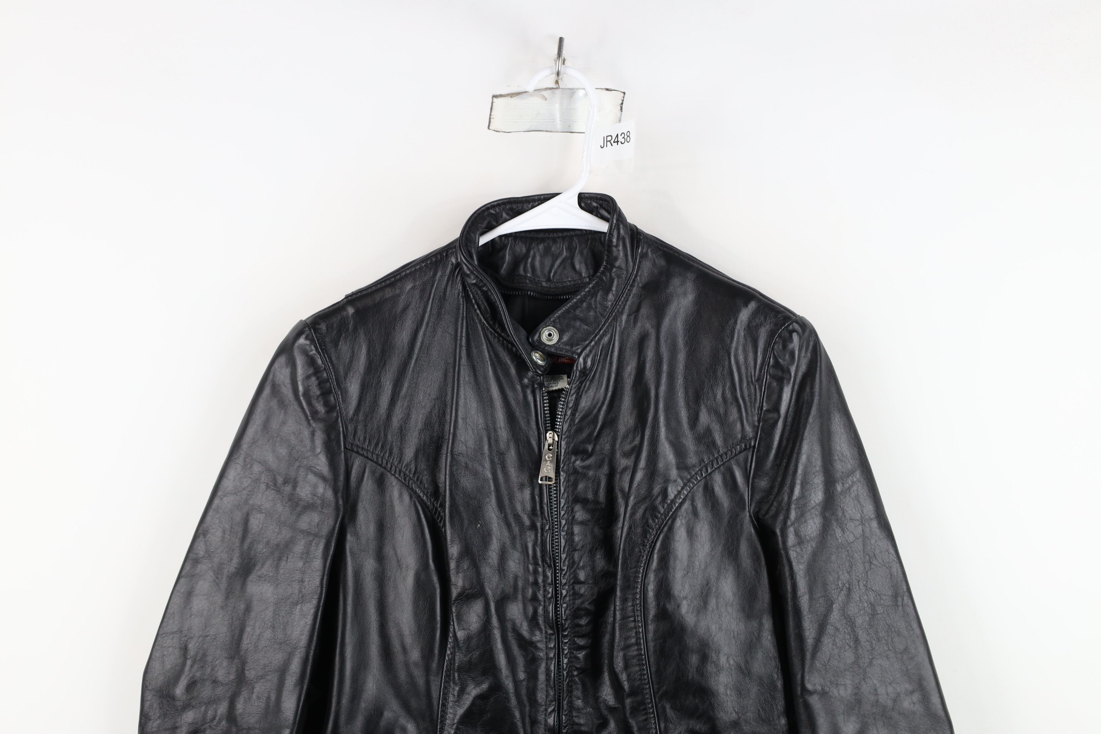 Vintage Vintage 60s Brooks Leather Cafe Racer Bomber Jacket USA Size US M / EU 48-50 / 2 - 2 Thumbnail