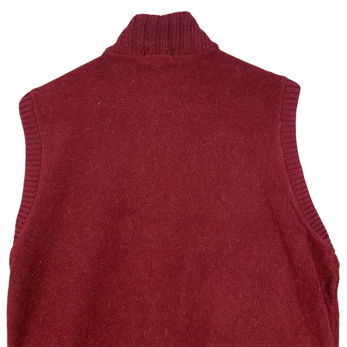 MCM Vintage MCM Half Knitted Zipper Vest Jacket Size US L / EU 52-54 / 3 - 5 Thumbnail