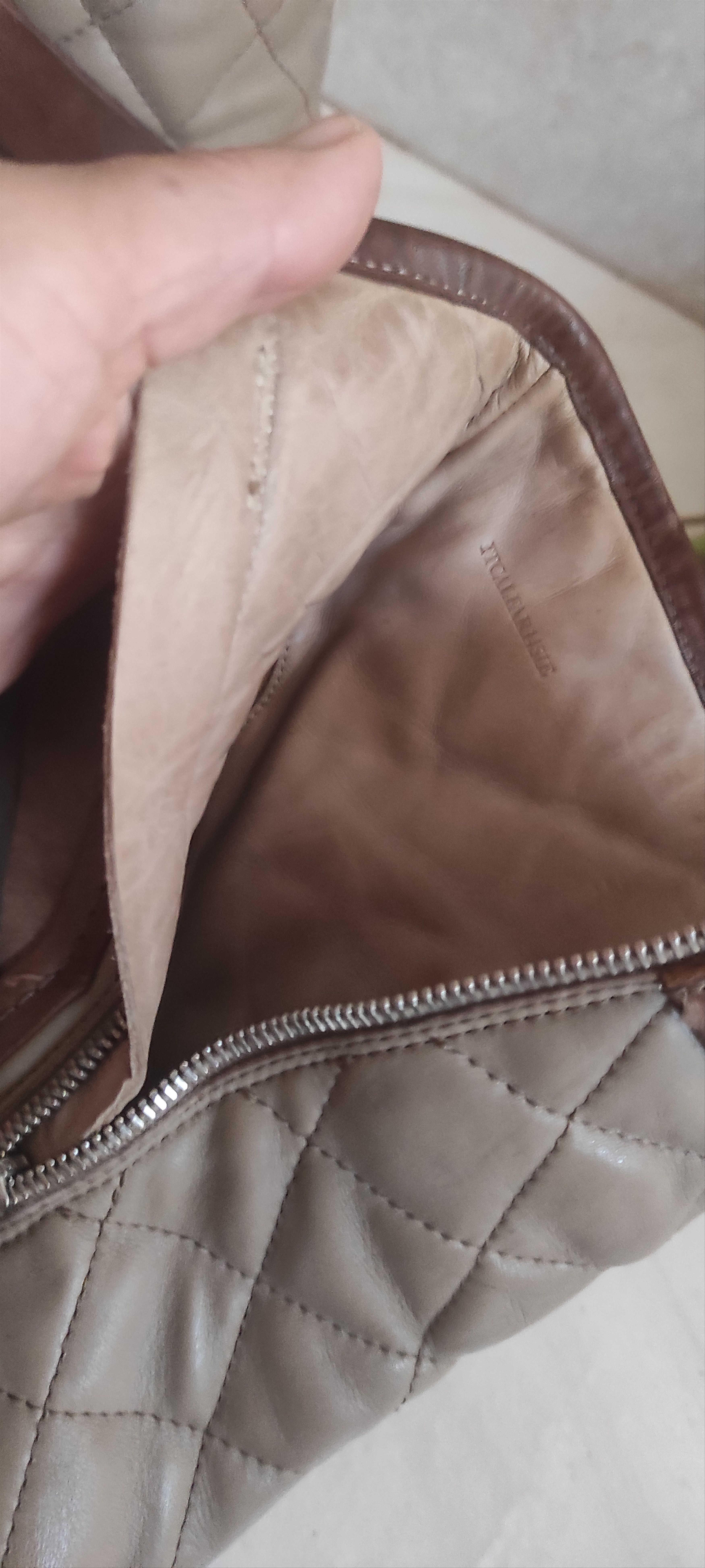 Burberry Burberry Brit Beverley Ankle Bootie Brown Quilted Sz Eur 40 Size US 8.5 / IT 38.5 - 23 Thumbnail