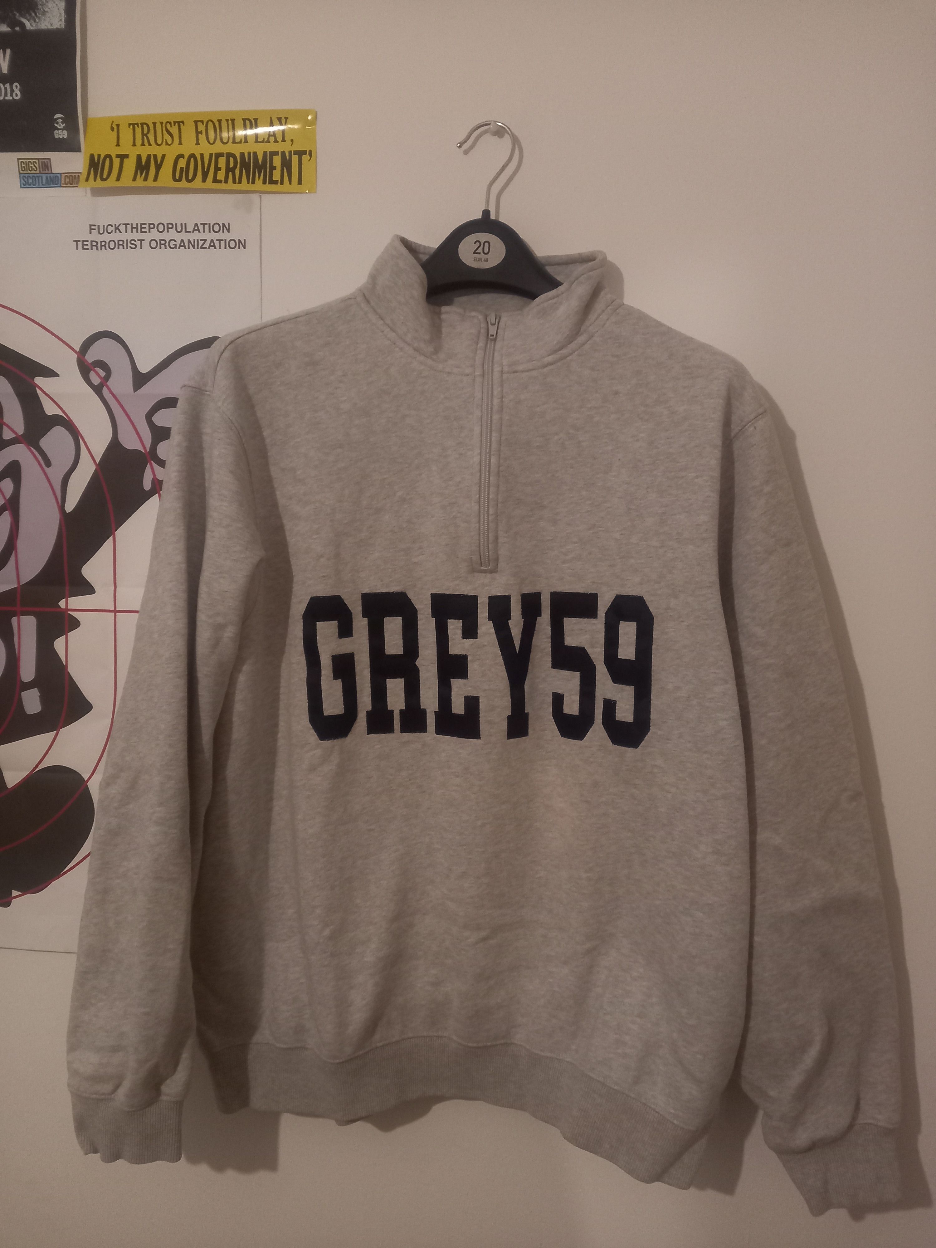 G59 Records G59 1/4 Zip Size US L / EU 52-54 / 3 - 3 Thumbnail