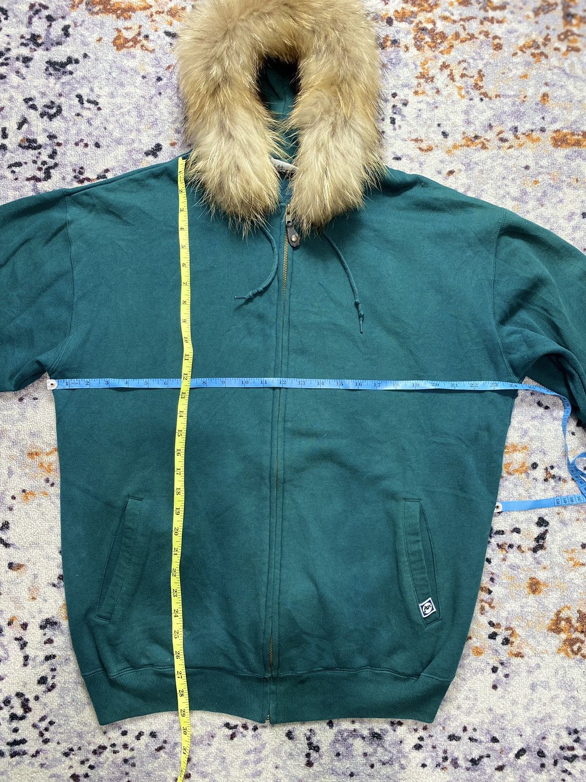 If Six Was Nine × Japanese Brand × Le Grande Bleu (L.G.B.) Discus Athletic Fur ifsixlgb style Zip up Hoodie Size US XL / EU 56 / 4 - 6 Thumbnail