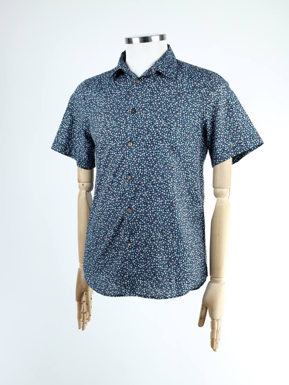Paul Smith PAUL SMITH Short-sleeved shirt with a pattern Size US M / EU 48-50 / 2 - 3 Thumbnail