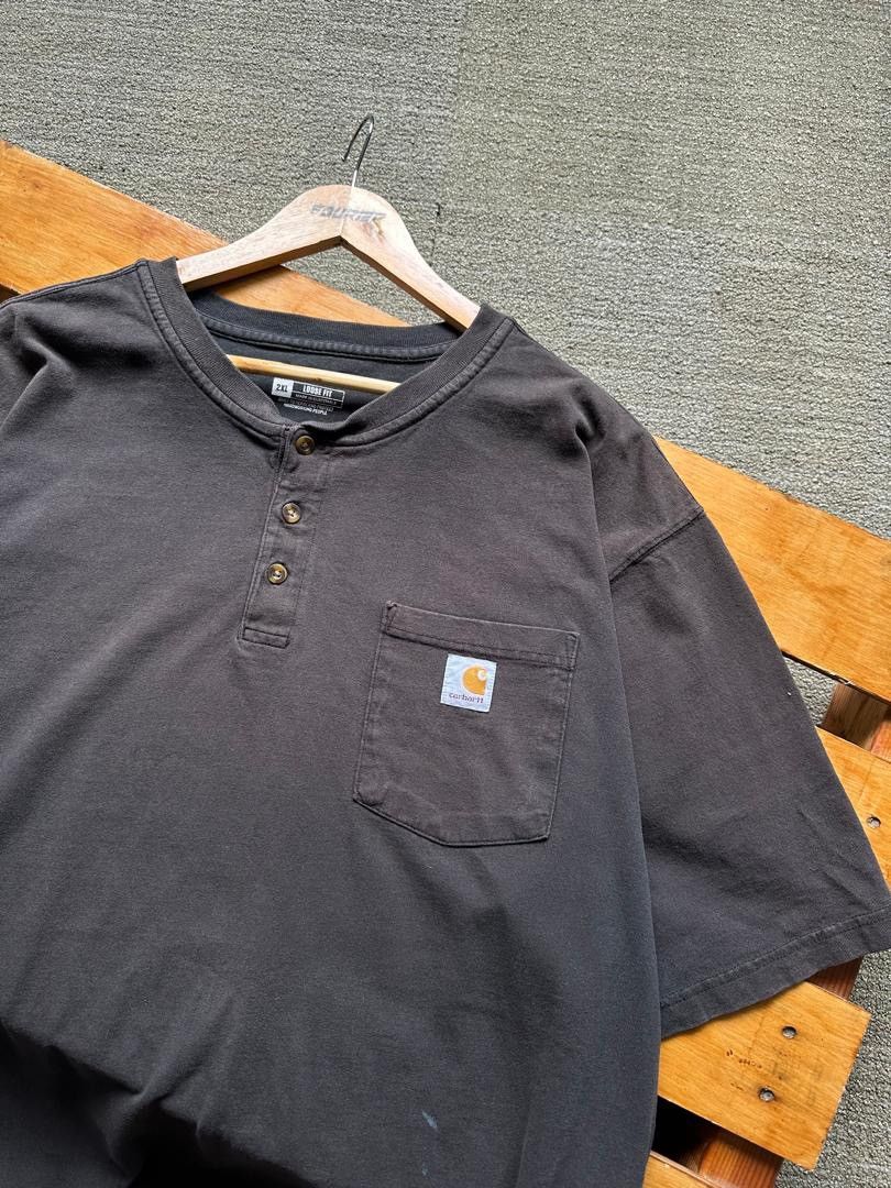 Carhartt × Carhartt Wip CARHARTT POCKET TEE HALF BUTTON Size US XXL / EU 58 / 5 - 2 Thumbnail