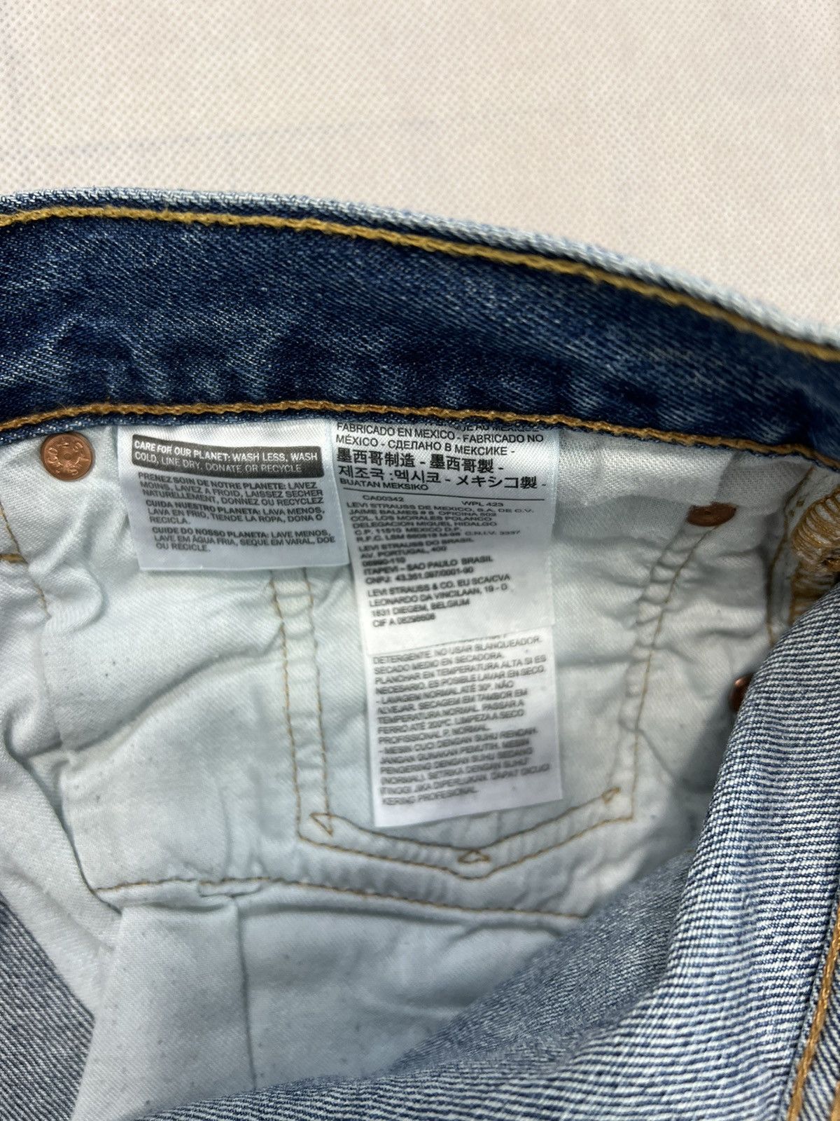 Levi's Baggy Pants Levi’s 501 blue jeans Size US 38 / EU 54 - 4 Thumbnail