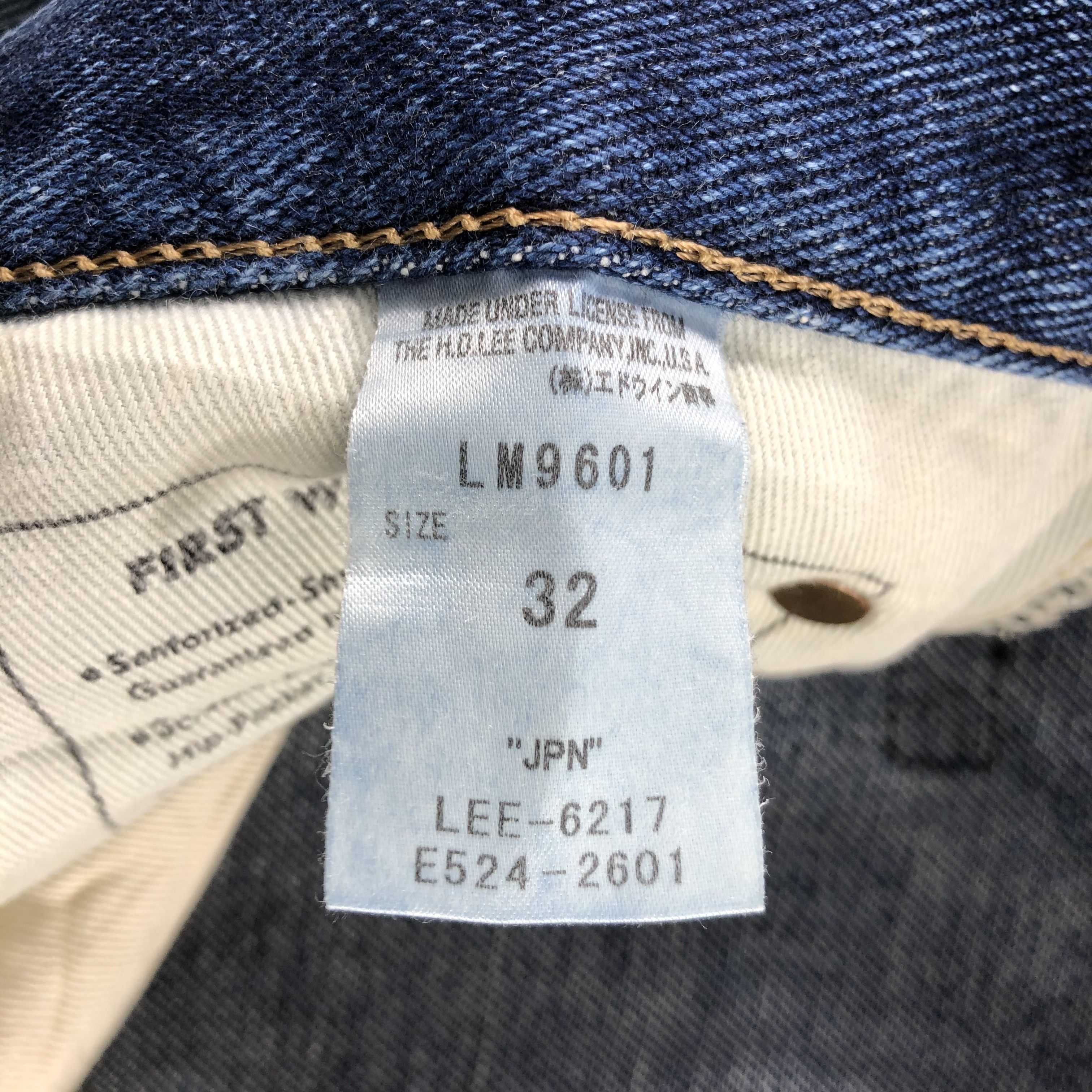 Lee × Vintage Vintage Redline Lee Jeans-JM2800 Size US 33 - 14 Thumbnail