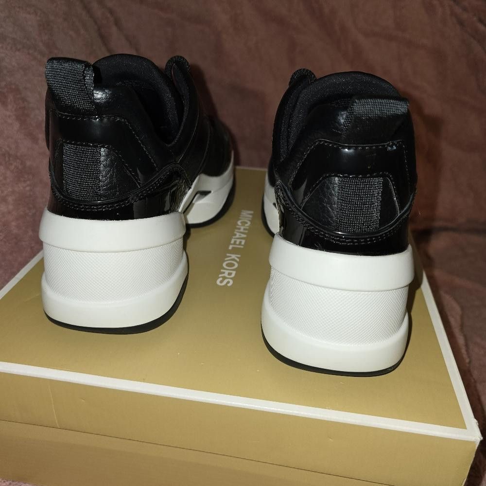 Michael Kors Olympia Mixed-Media Trainer Size US 8 / IT 38 - 9 Thumbnail
