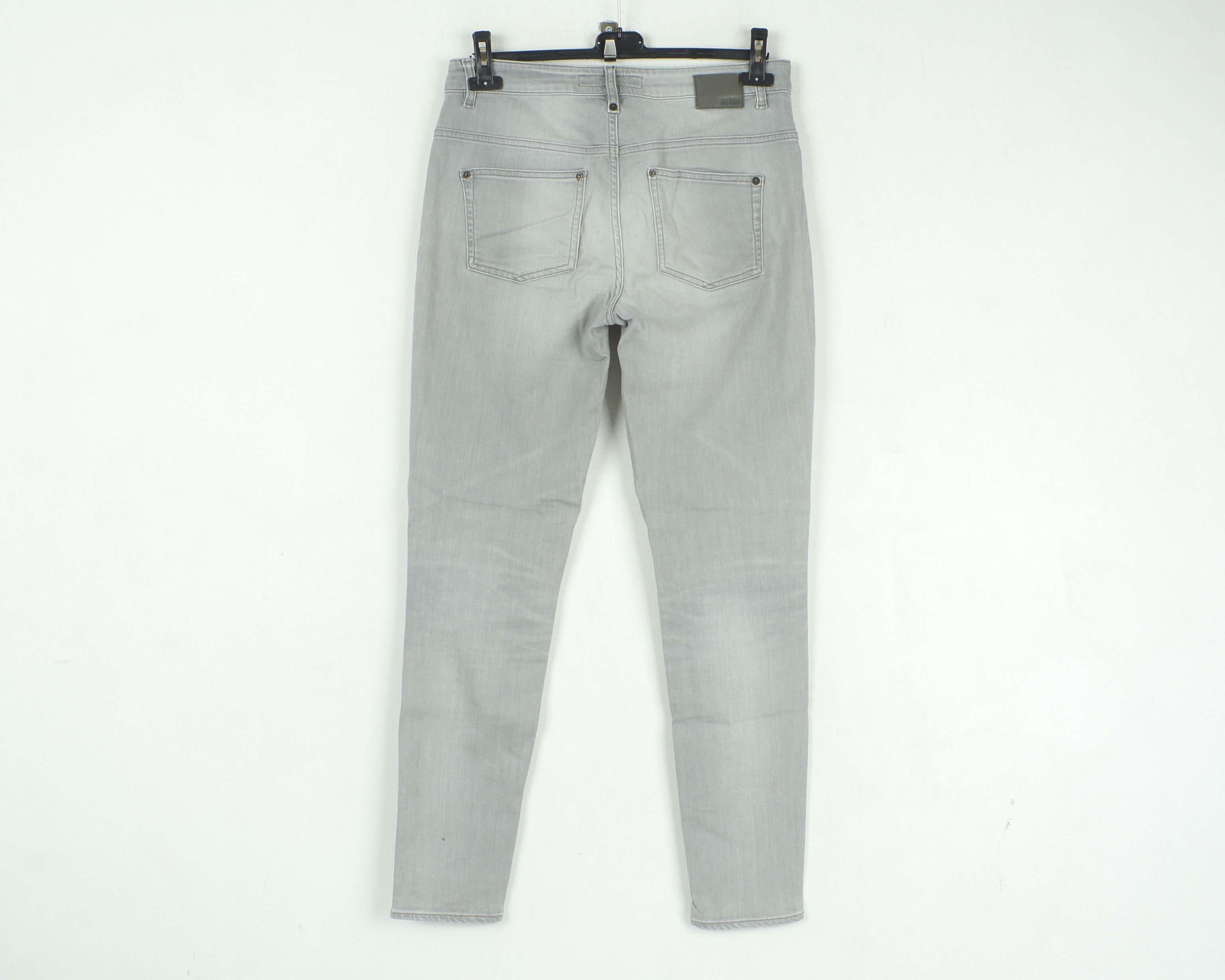 DRYKORN W31 L34 Jeans Denim Pants Trousers Skinny Slim Fit Zip Grey Size US 31 - 3 Thumbnail
