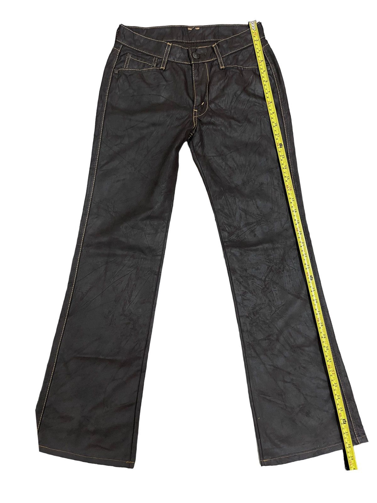 LVC × Levi's × Levi's Vintage Clothing Vintage Levi’s 70’s Flare Leather Style Jeans Size 27" / US 4 / IT 40 - 15 Thumbnail