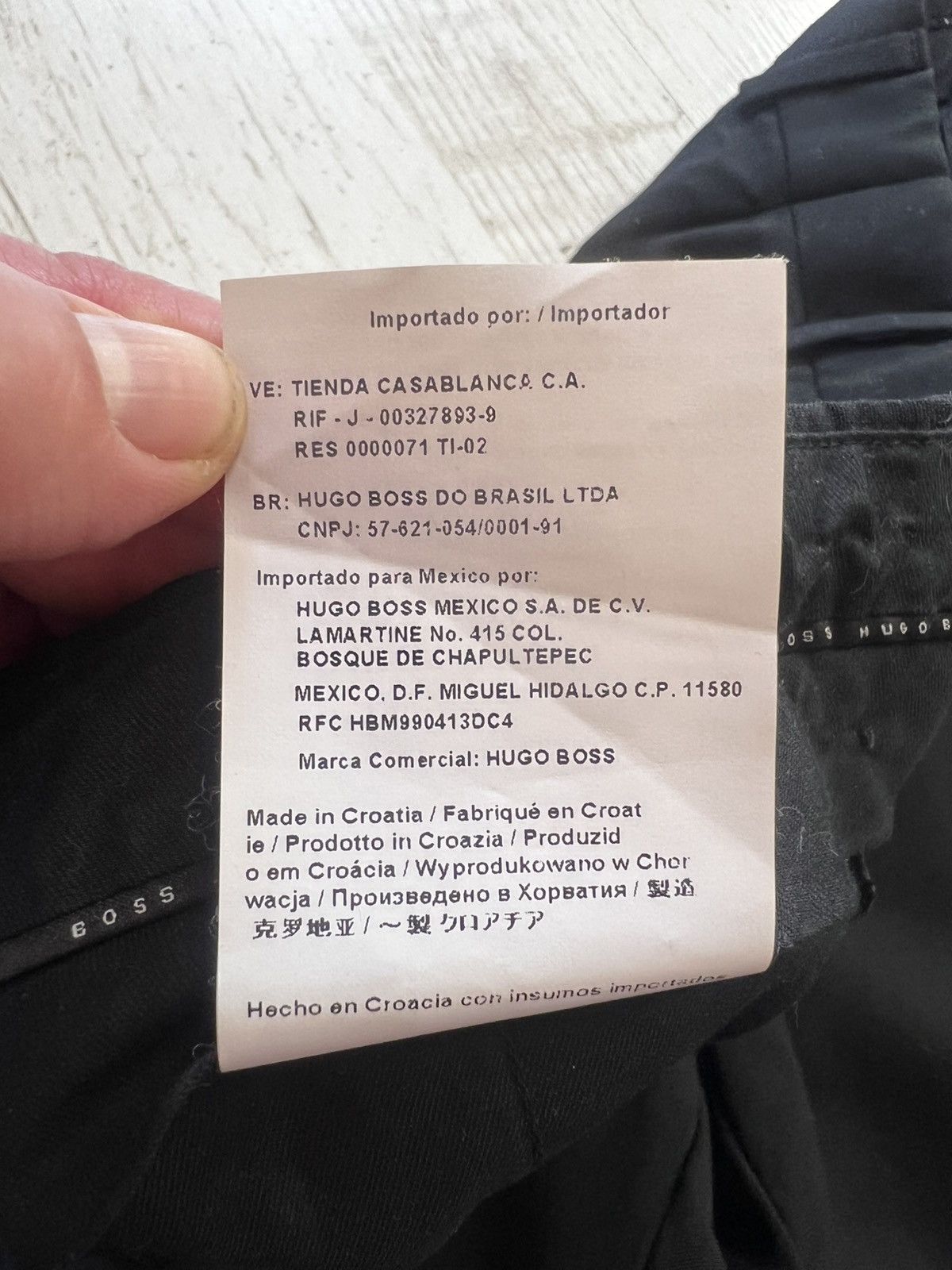 Hugo Boss Hugo Boss “Parker” Wool Trousers – Size 32 Size 48R - 11 Thumbnail