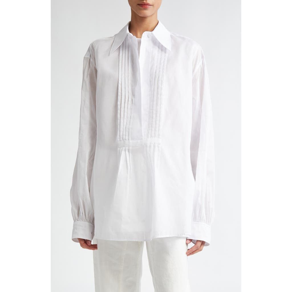 Jil Sander o1w1db10825 Shirt in White Size S / US 4 / IT 40 - 1 Preview