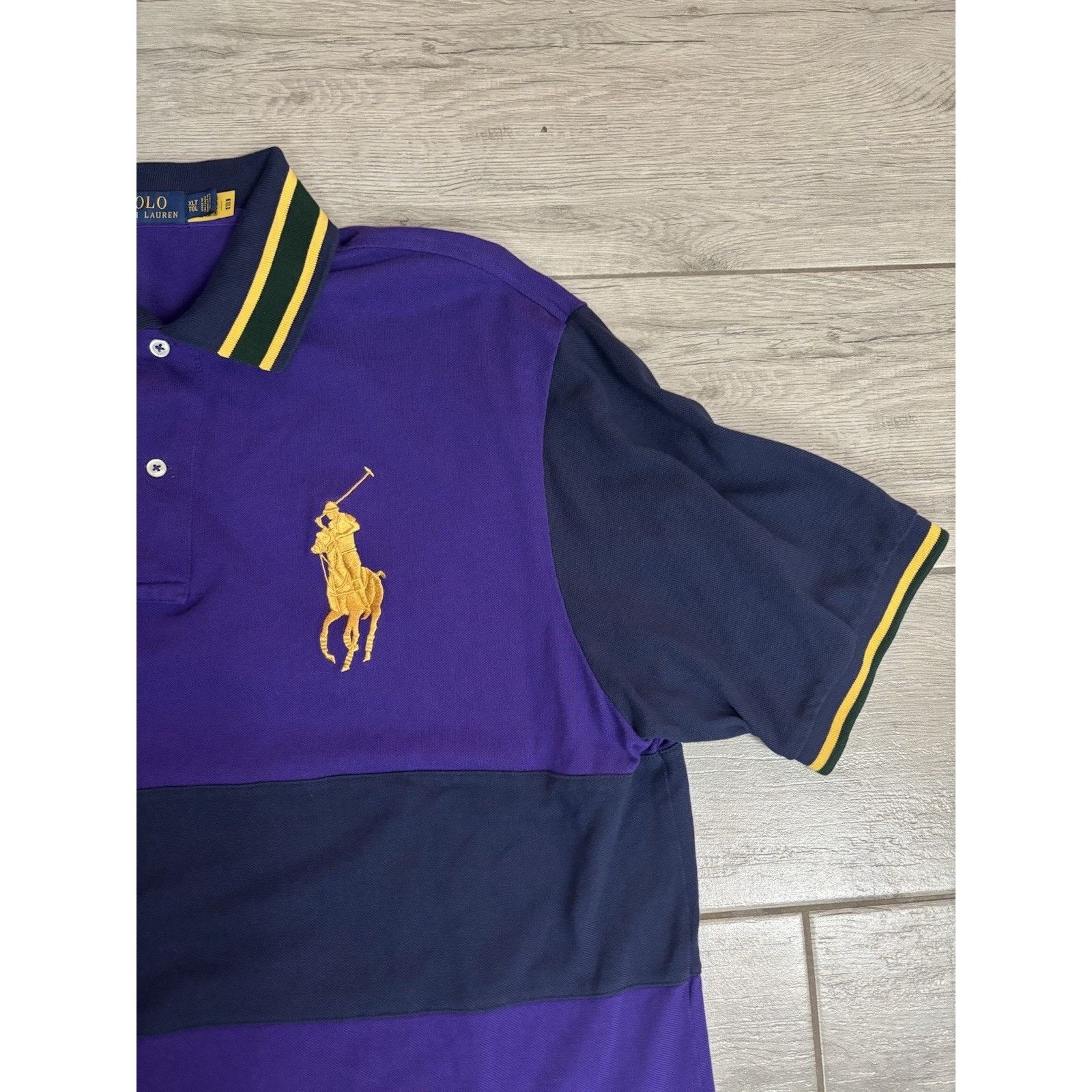 Ralph Lauren Polo Ralph Lauren Crest Big Pony Polo XLT Rugby Chief Keef Size US XL / EU 56 / 4 - 3 Thumbnail