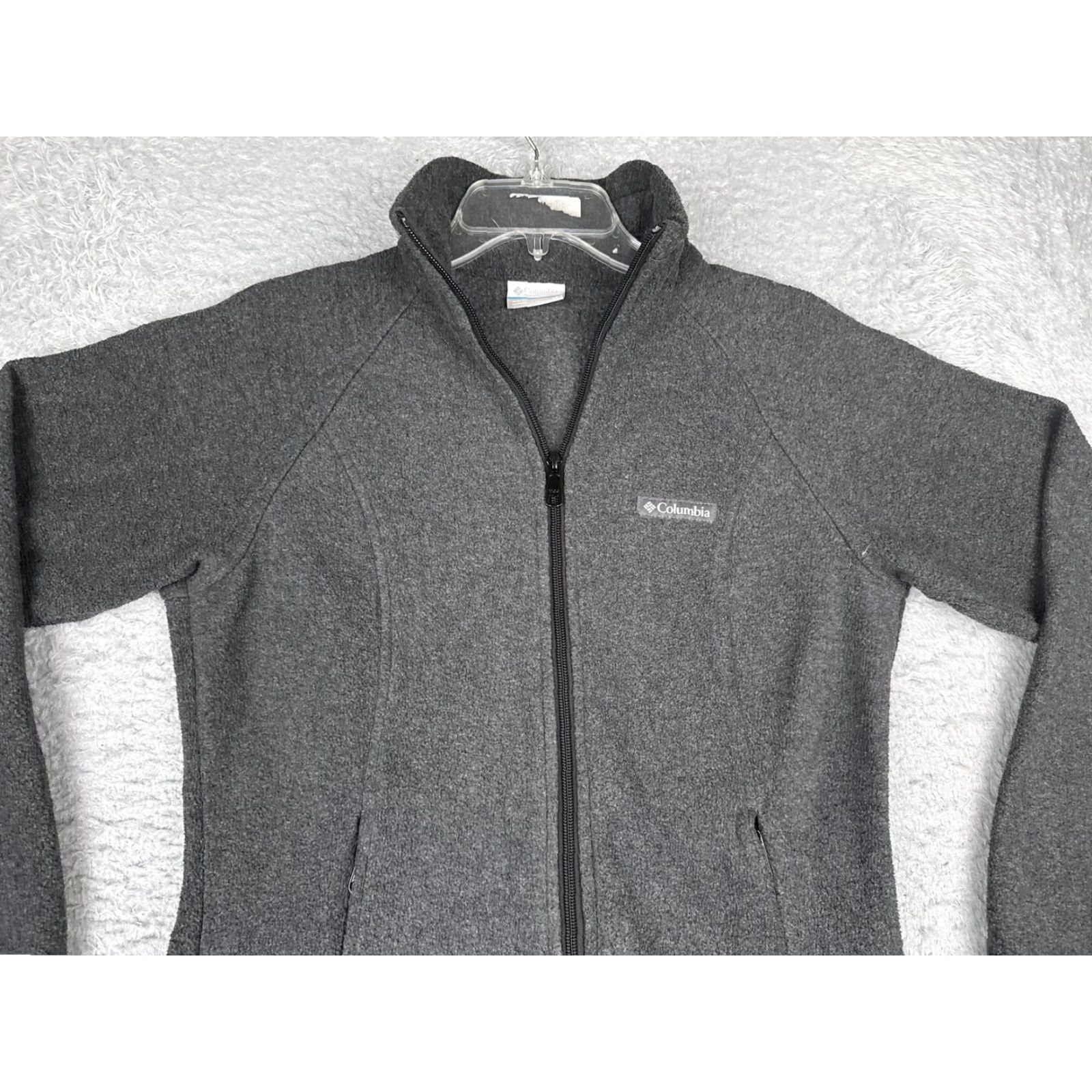 Vintage Columbia Jacket Womens XS Gray Fleece Full Zip Collared Pockets Outdoor Warm Size XS / US 0-2 / IT 36-38 - 4 Thumbnail