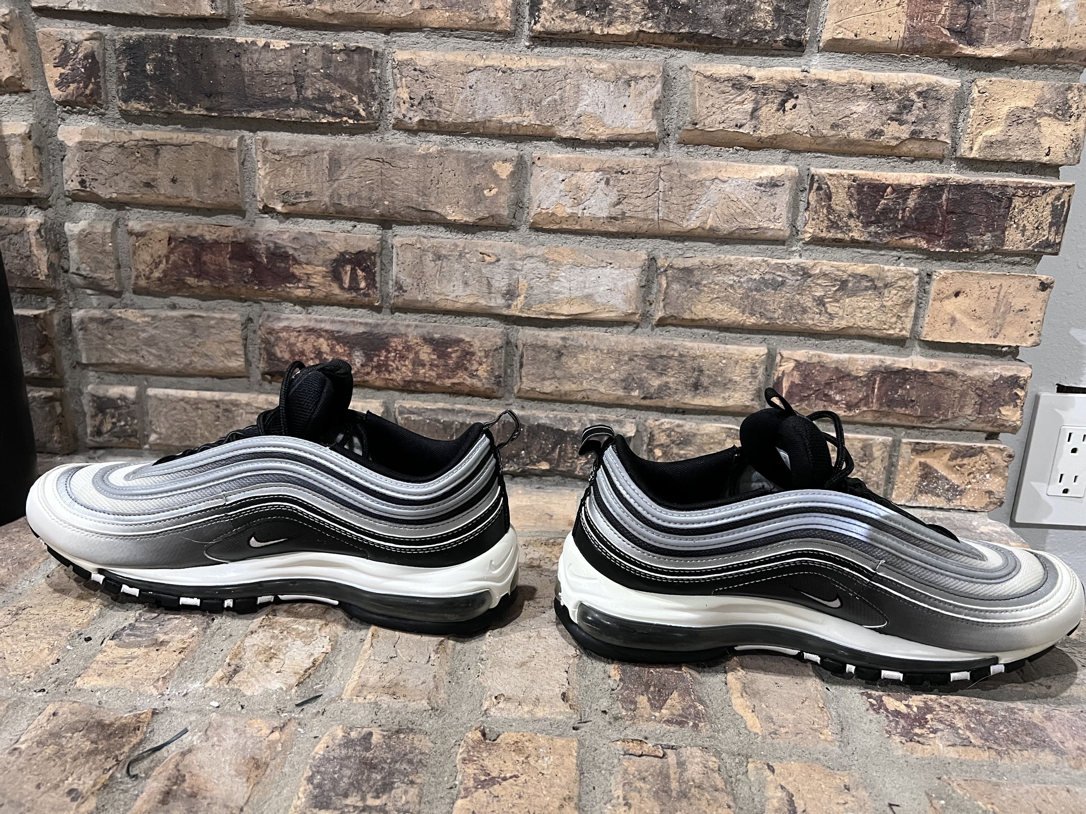 Nike Nike Air Max 97 Reflective Silver Size US 10 / EU 43 - 4 Thumbnail