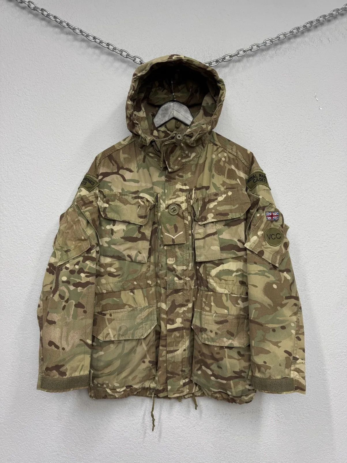 Junya Watanabe Vintage Military Army British Jacket MA-1 90s Ralph Lauren Size US L / EU 52-54 / 3 - 1 Thumbnail