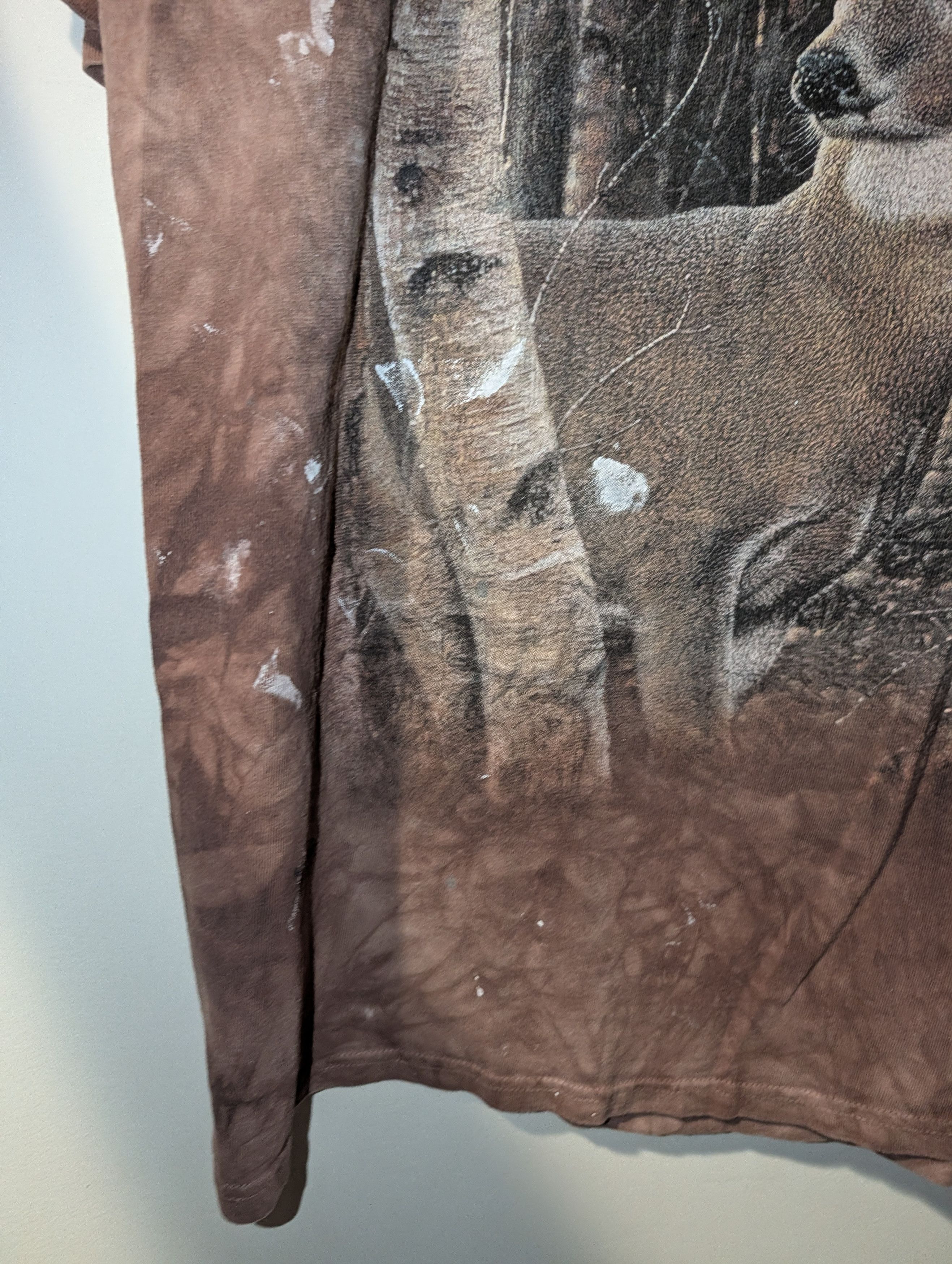 The Mountain The Mountain Buck Deer Graphic Vintage Nature T-Shirt L Size US L / EU 52-54 / 3 - 7 Thumbnail