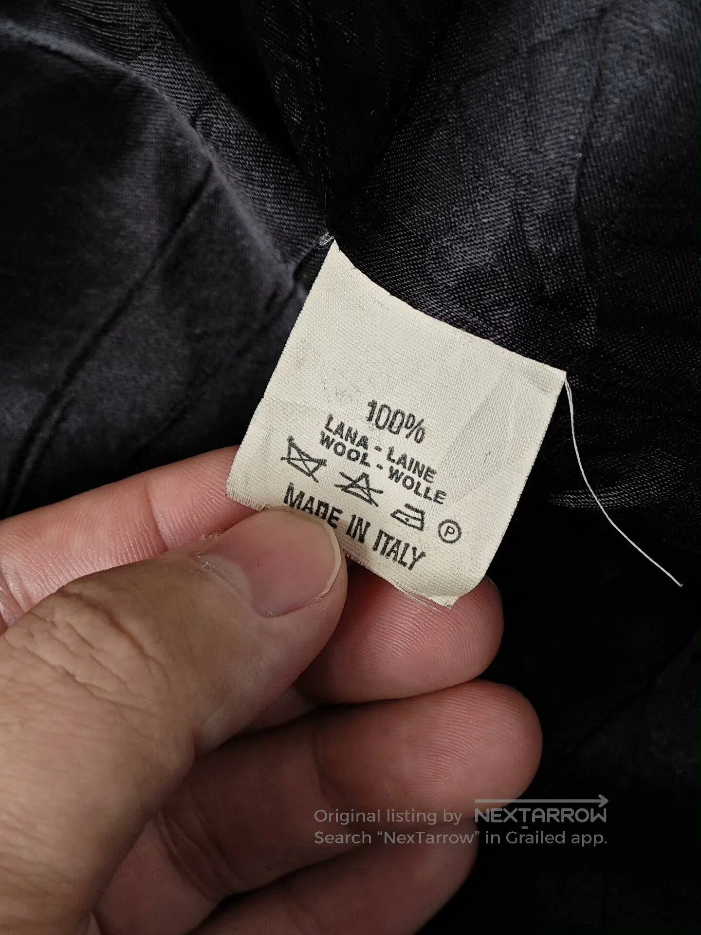 Gazzarrini Italian Wool Short Coat with Plaid Pattern. Size M / US 6-8 / IT 42-44 - 9 Thumbnail