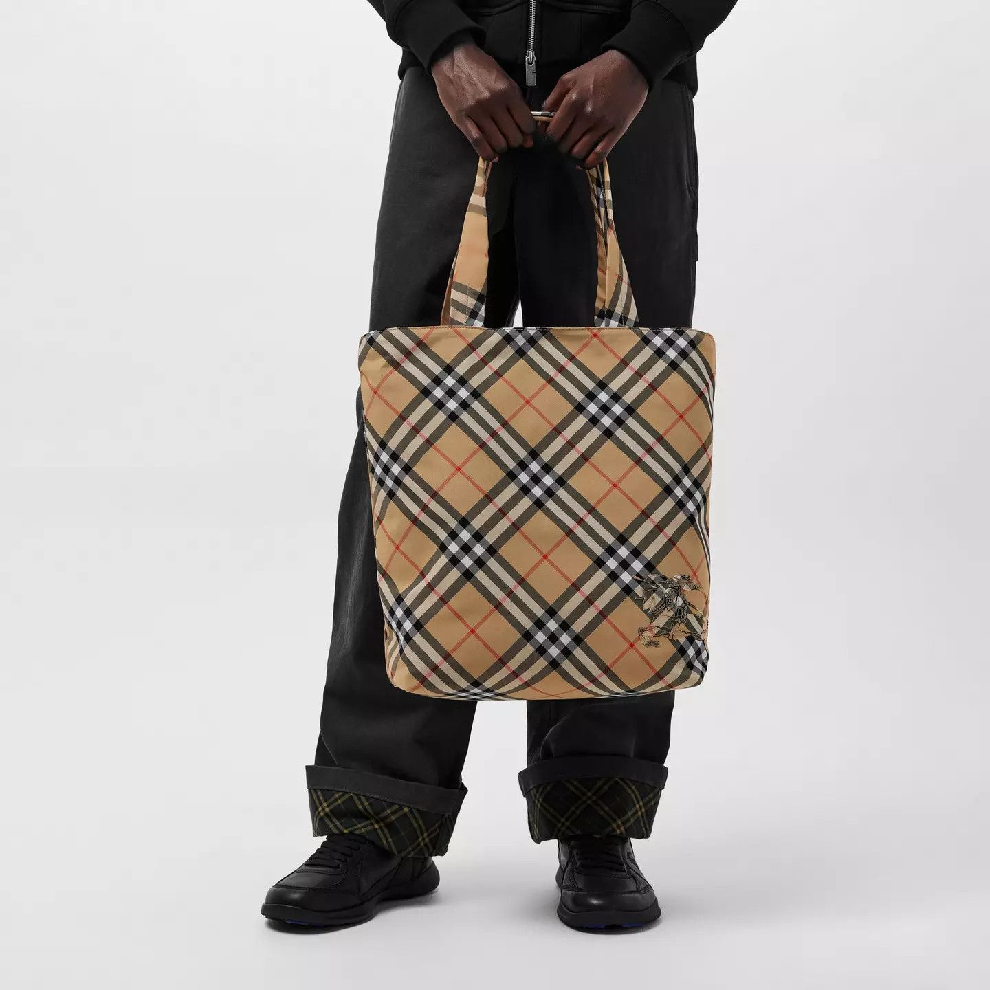 Burberry o1g2r1mq0426 Size: OS / Check Tote Bag in Multicolor Size ONE SIZE - 2 Thumbnail