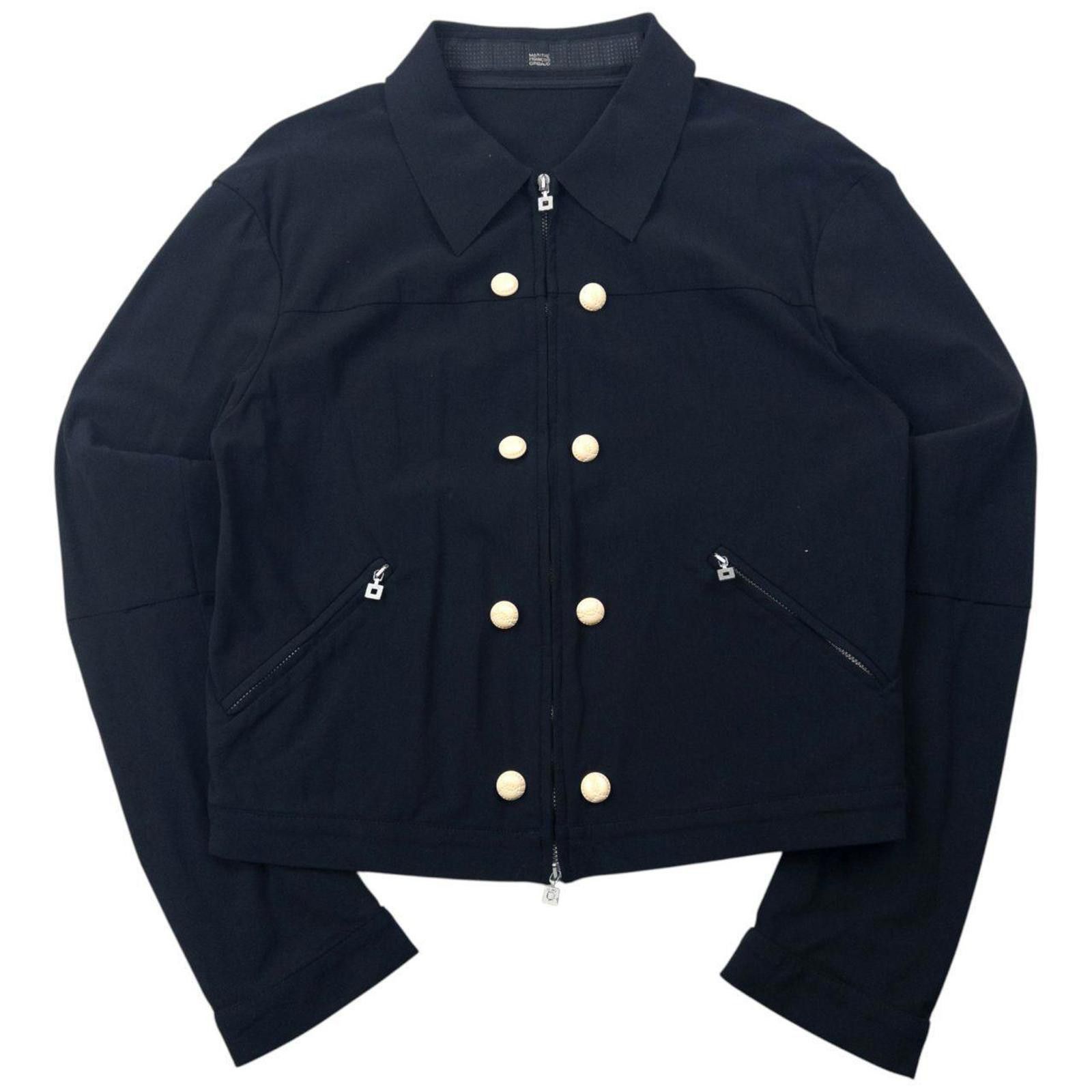 Marithe + Francois Girbaud Vintage 2000s Marithe + Francois Girbaud Cropped Jacket M Size M / US 6-8 / IT 42-44 - 1 Thumbnail