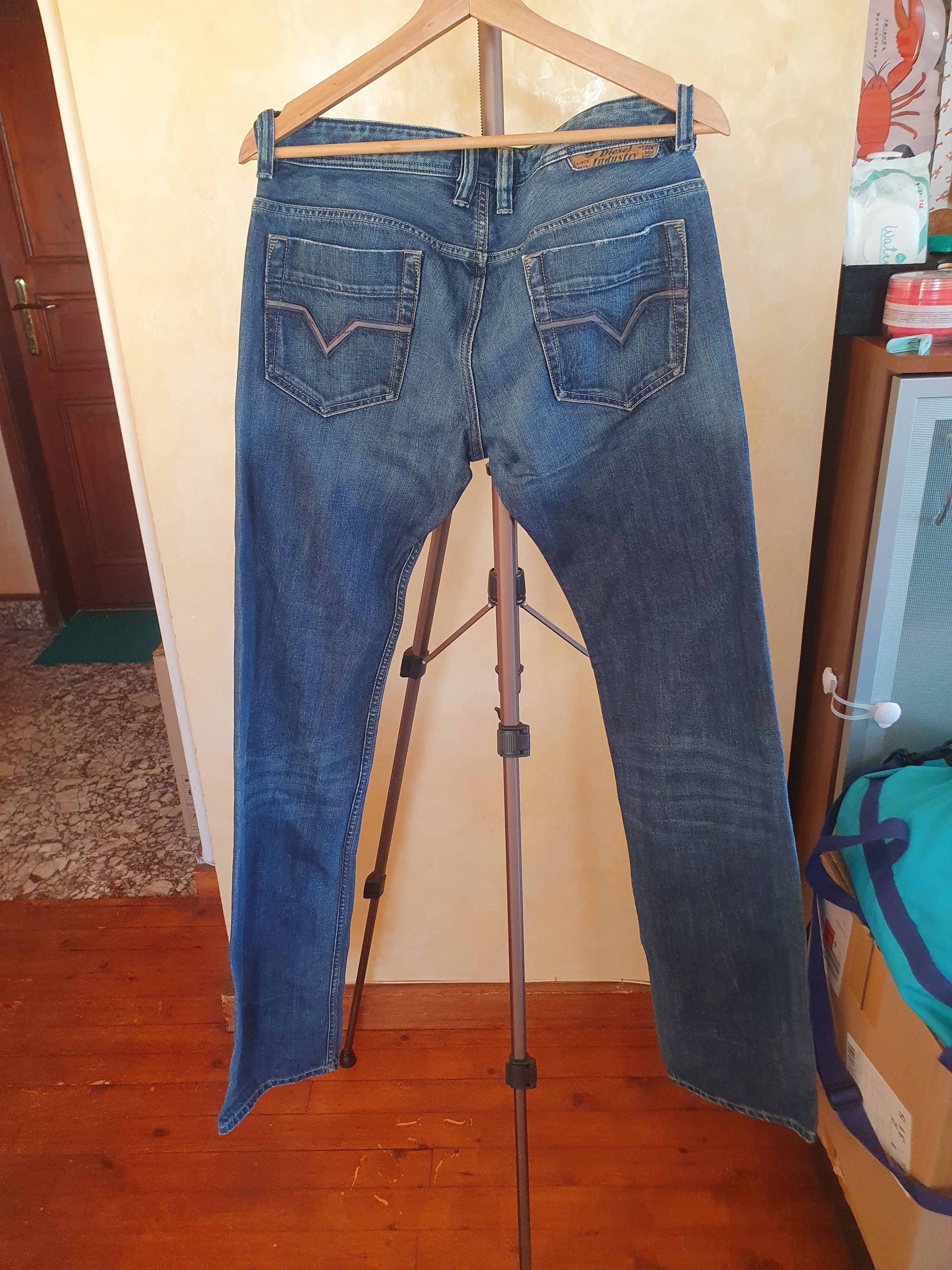 Diesel Diesel Safado Jeans Wash 008XR sz 30x34 Size US 30 / EU 46 - 1 Thumbnail