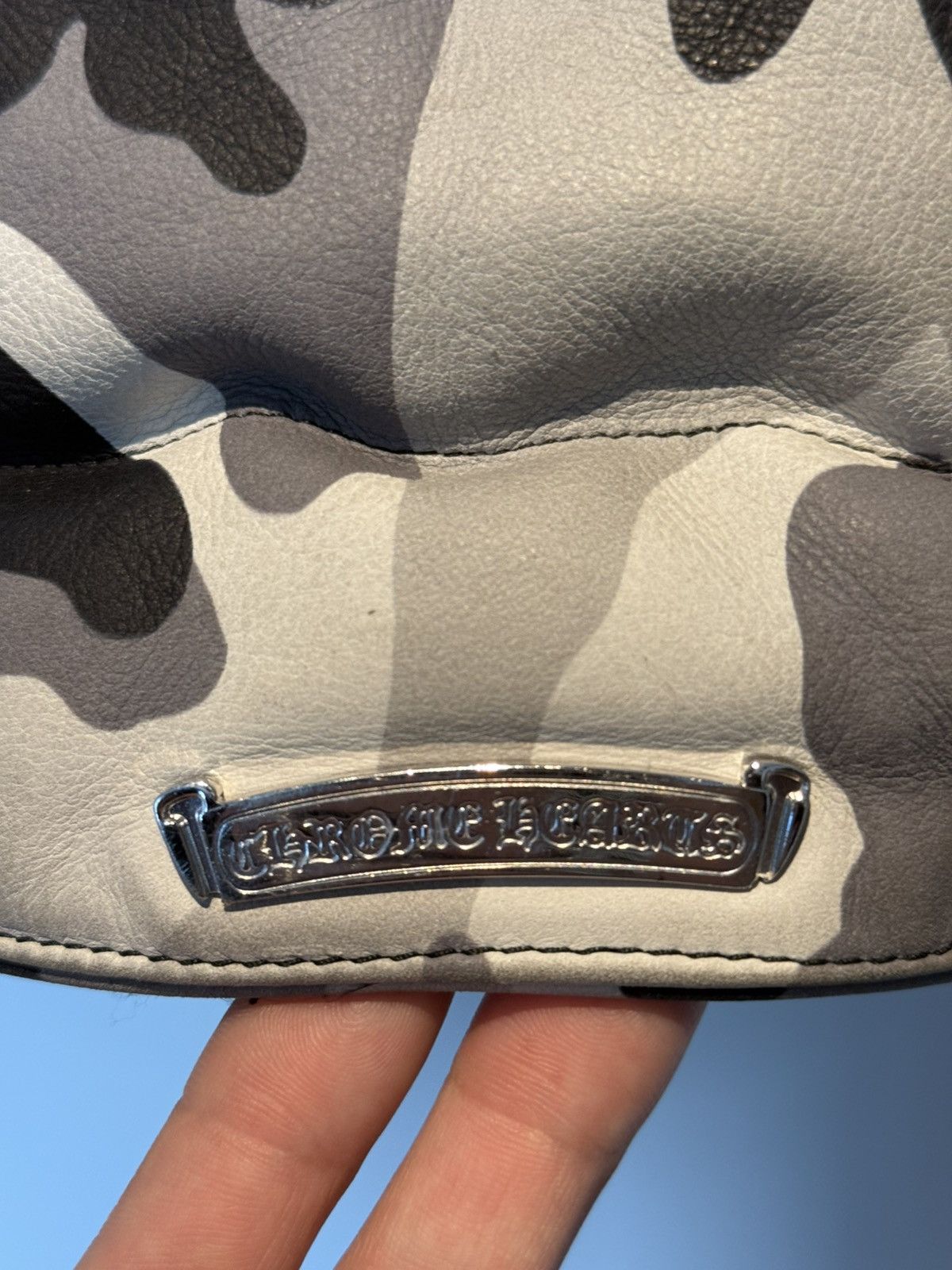 Chrome Hearts Chrome Hearts Snow Camo Leather Puffer Jacket Size US XXL / EU 58 / 5 - 11 Thumbnail