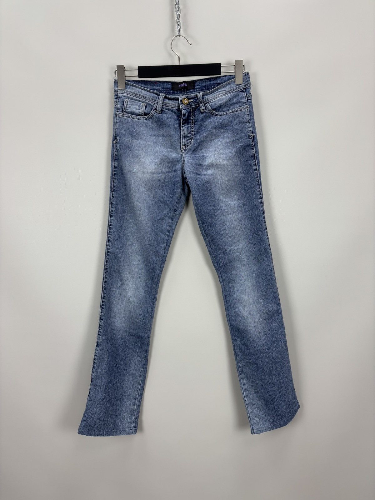 Versace × Versus Versace Womens jeans Versus Versace Size 43 Color Blue Size 29" - 1 Thumbnail