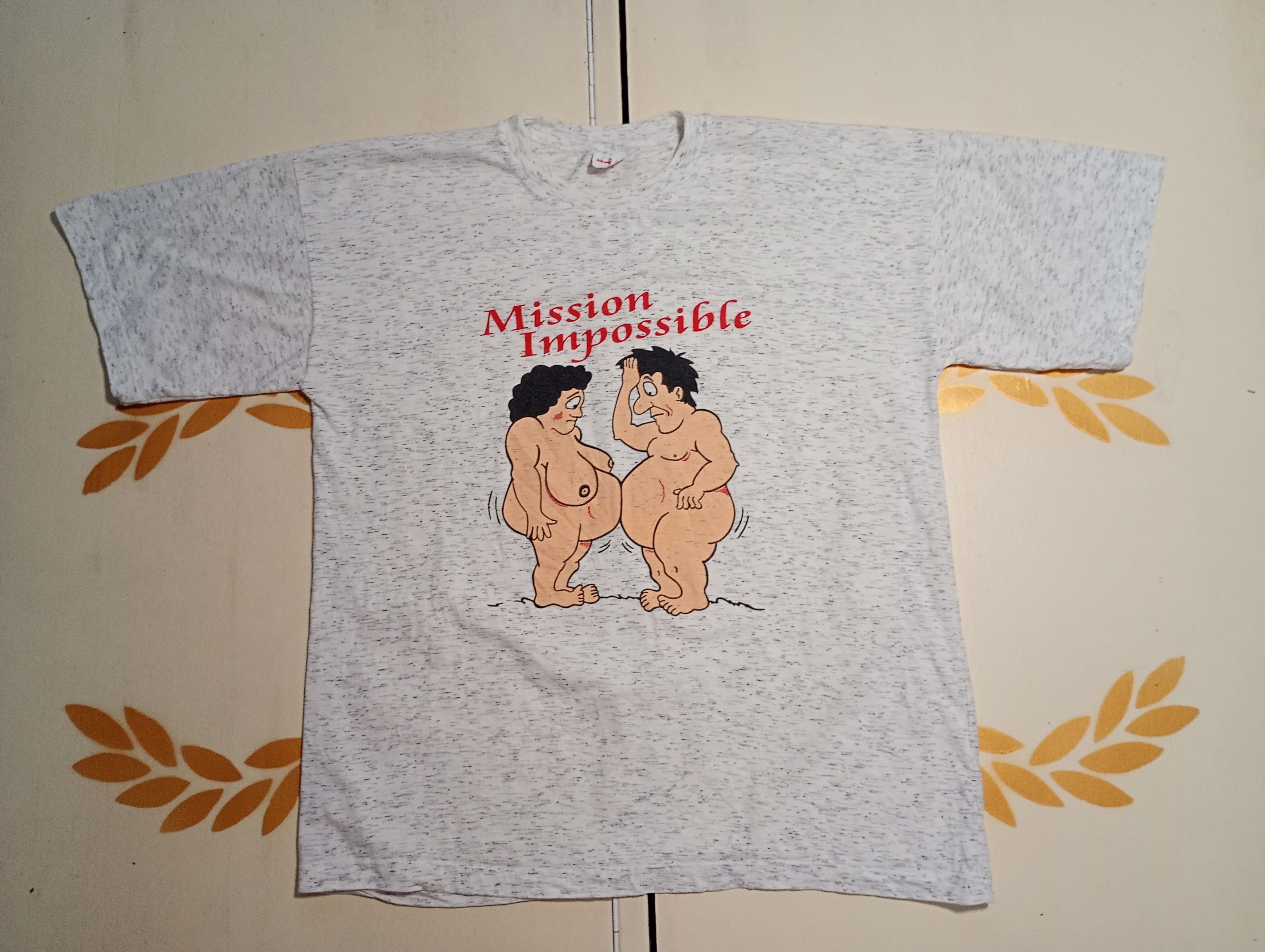Vintage Mission Impossible T-Shirt Vintage 90's Size US L / EU 52-54 / 3 - 1 Thumbnail