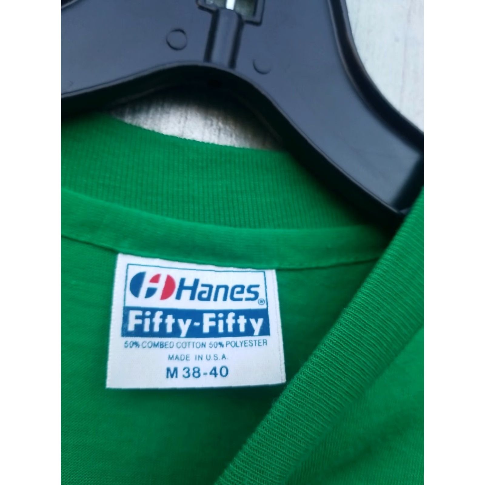 Hanes VINTAGE Hanes Shirt Mens M Green This Body Climbed MOUNT WASHINGTON 90s Mountains New Hampshire Graphic Tee Crew Neck Short Sleeve Cotton Size US M / EU 48-50 / 2 - 2 Thumbnail