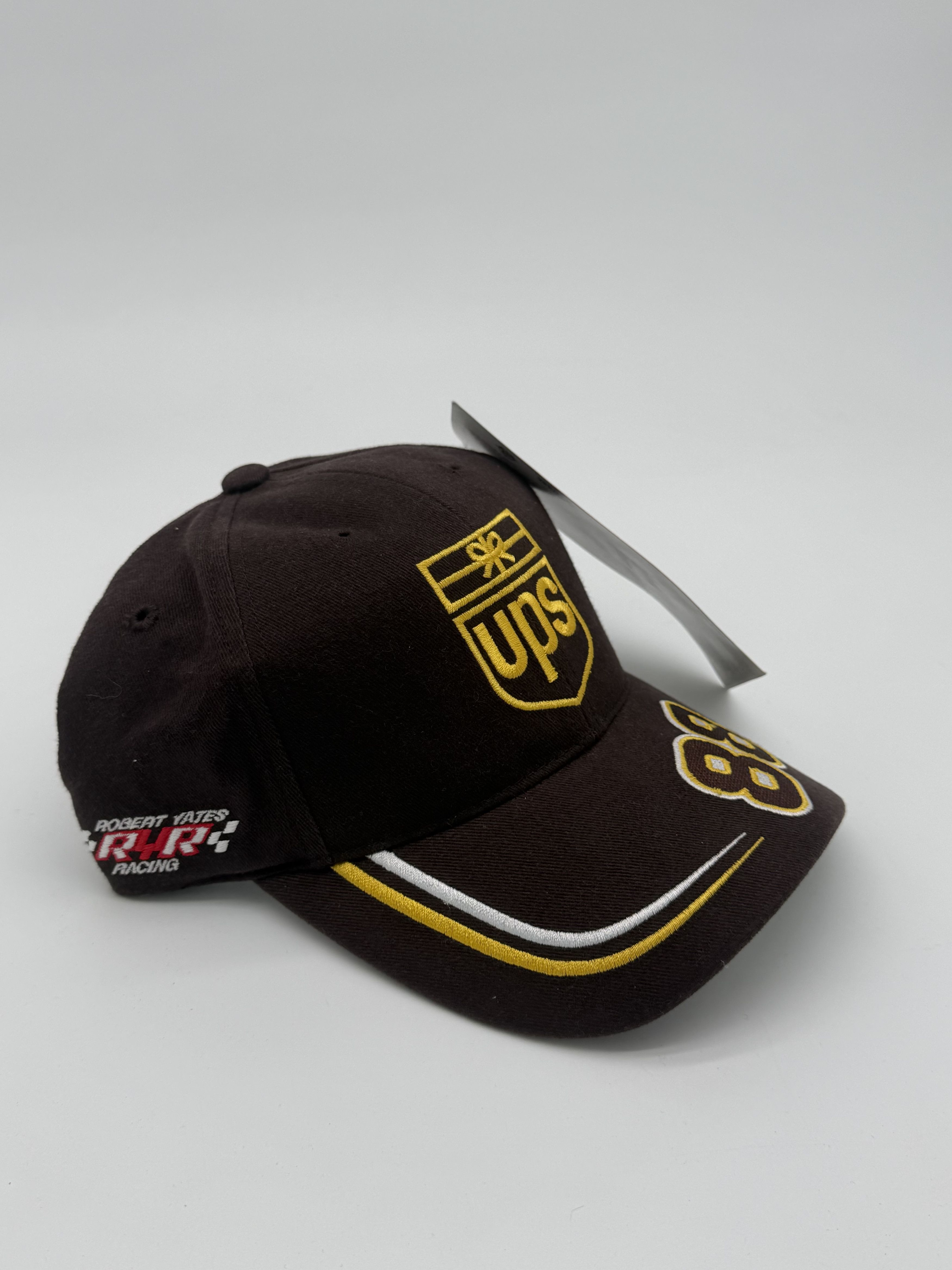 NASCAR Vintage Dale Jarrett #88 UPS NASCAR Hat Deadstock w/ Tags Size ONE SIZE - 4 Thumbnail
