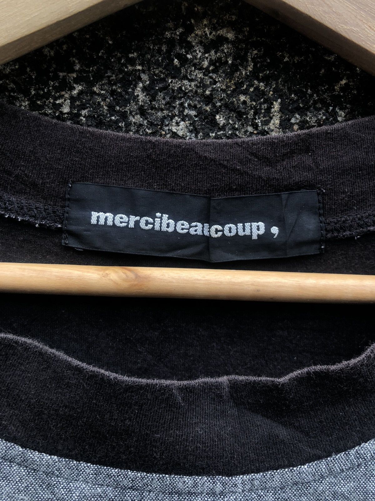 Issey Miyake × Japanese Brand × mercibeaucoup Mercibeaucoup by Issey Miyake Tshirt Bondage Punk Style Size US L / EU 52-54 / 3 - 3 Thumbnail