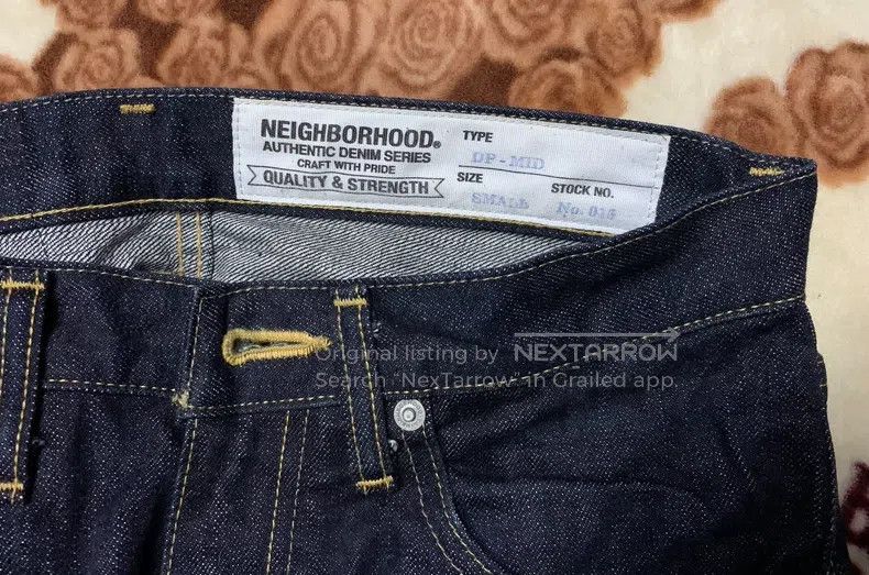 Neighborhood Neighborhood size S Raw Denim Pants Size US 27 - 4 Thumbnail