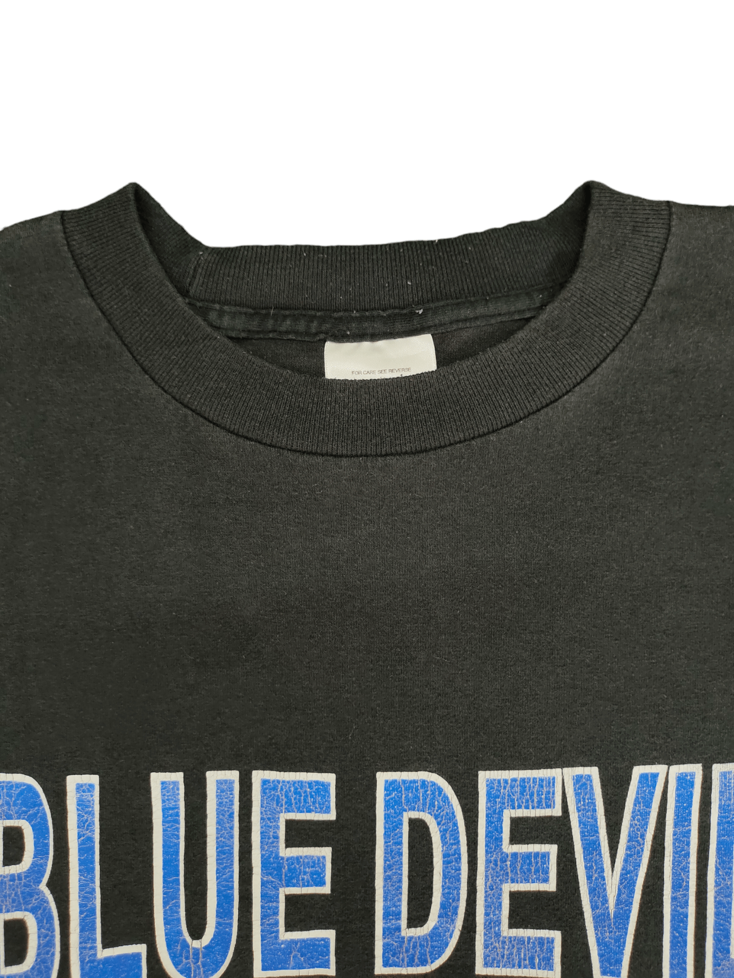 Vintage Vintage 00's Blue Devil Football T-Shirt Size US XXL / EU 58 / 5 - 6 Thumbnail
