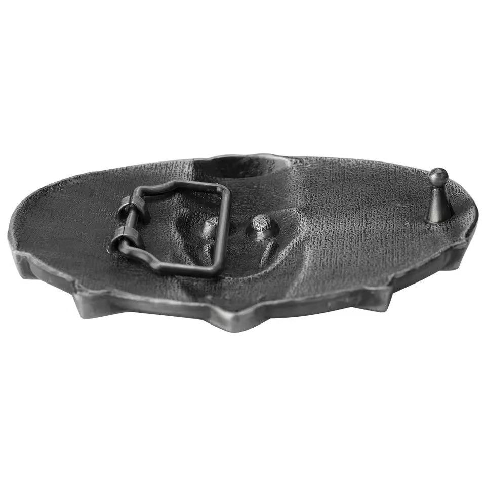 Other Western Cowboy Skull Alloy Belt Buckle Size ONE SIZE - 5 Thumbnail