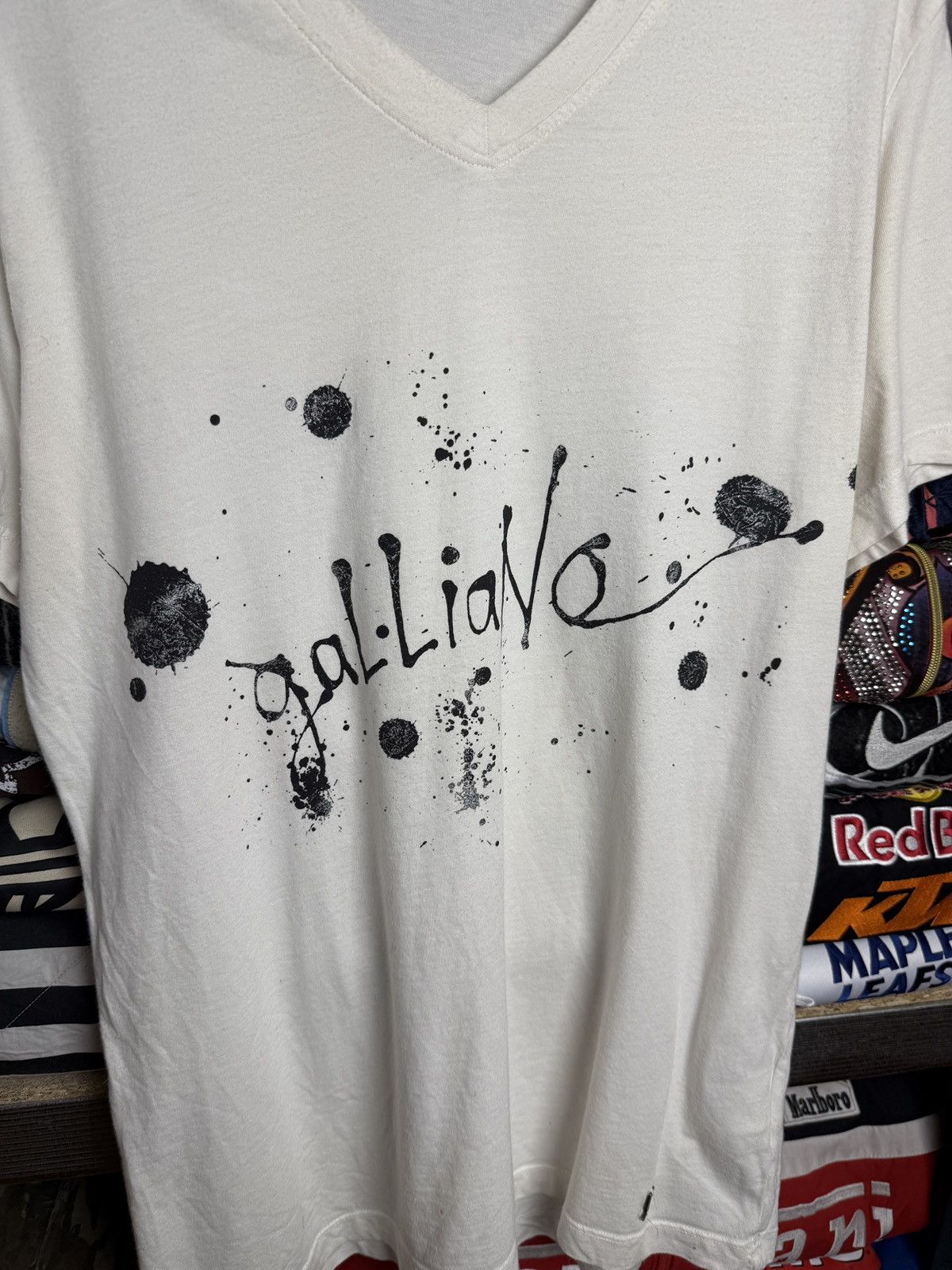 John Galliano Vintage Y2K Galliano Tee Size L / US 10 / IT 46 - 3 Thumbnail