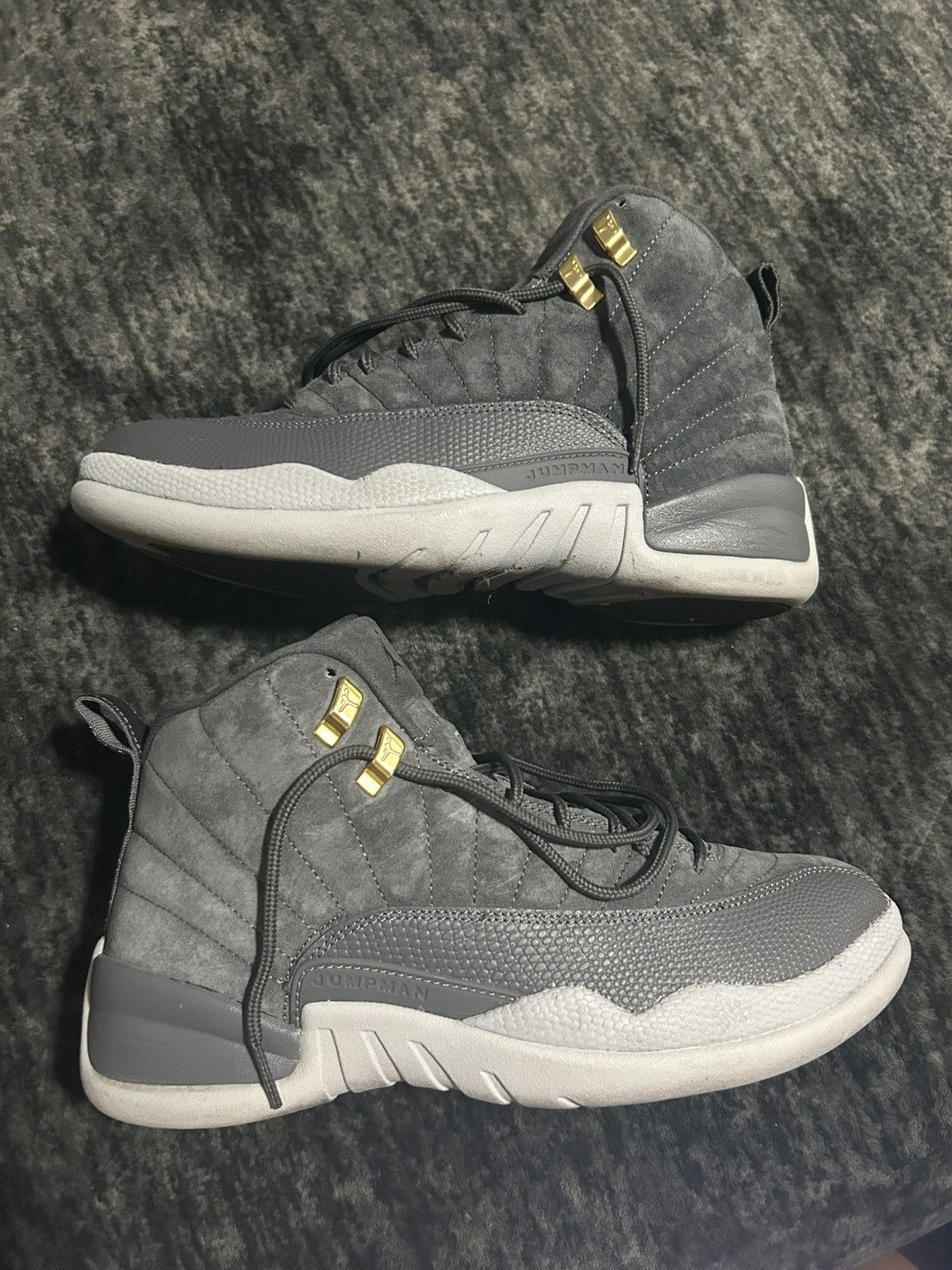 Jordan Brand Jordon 12 “Dark Grey” Size US 9 / EU 42 - 1 Thumbnail