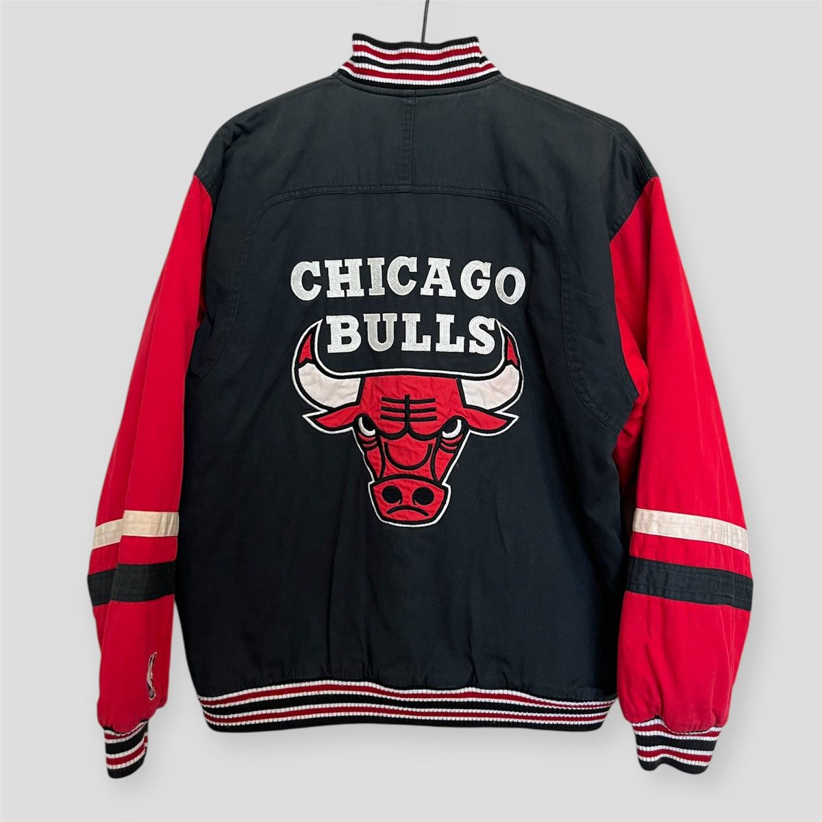 Starter Vintage 90s Chicago Bulls x Starter Reversible Bomber Jacket Size US L / EU 52-54 / 3 - 6 Thumbnail
