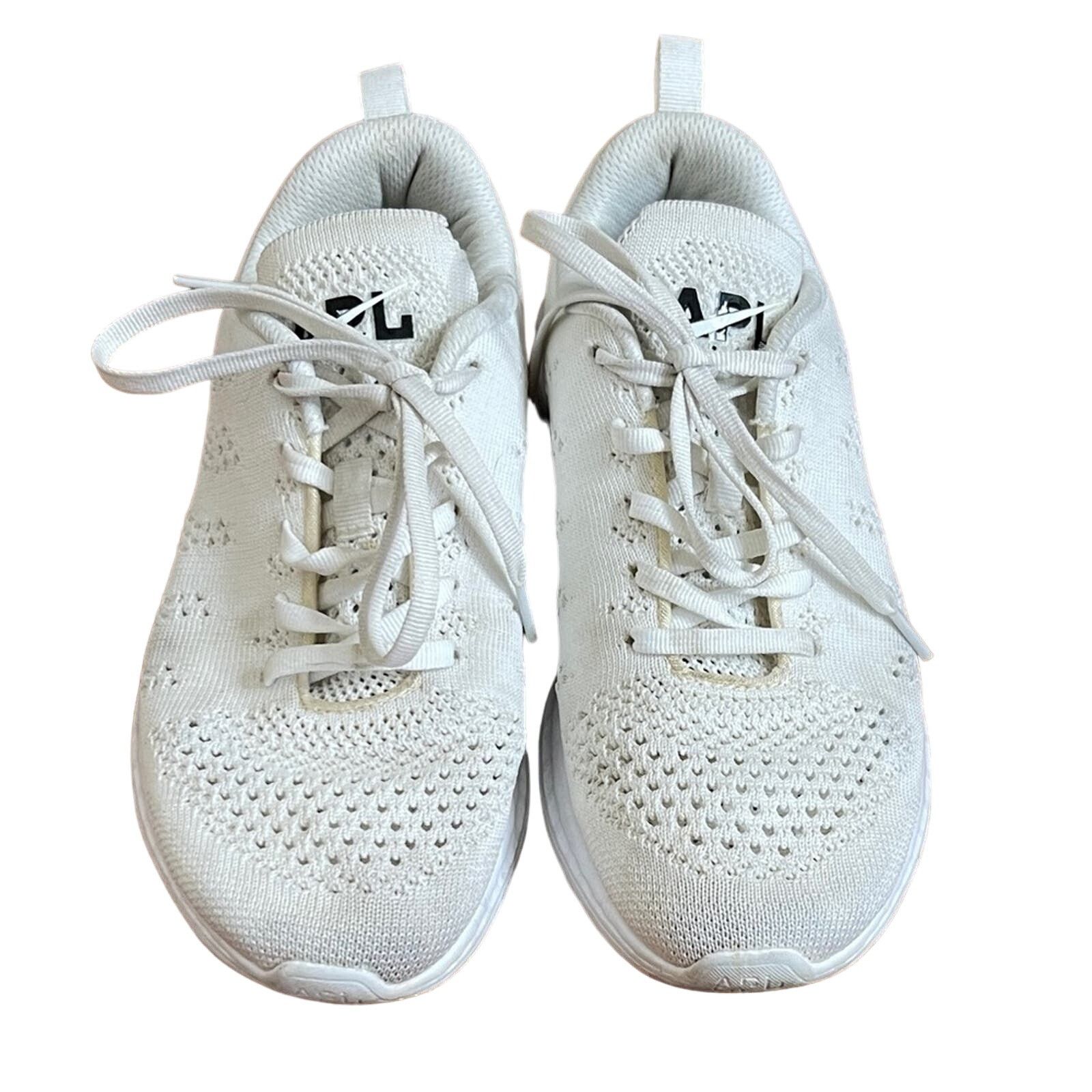 Other APL Techloom Pro Classic Running Shoe White Size 7.5 Size US 7.5 / IT 37.5 - 2 Thumbnail