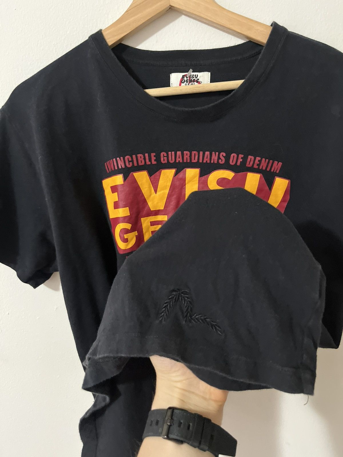 Evisu Evisu Genes Collectors Item XXL black t-shirt Size US XXL / EU 58 / 5 - 3 Thumbnail